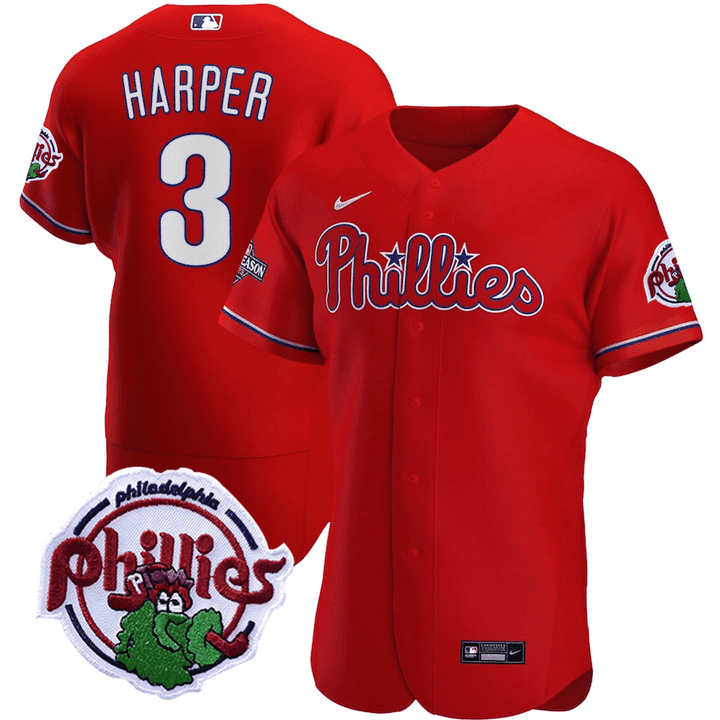 Men’s Philadelphia 2023 Postseason Patch Jersey