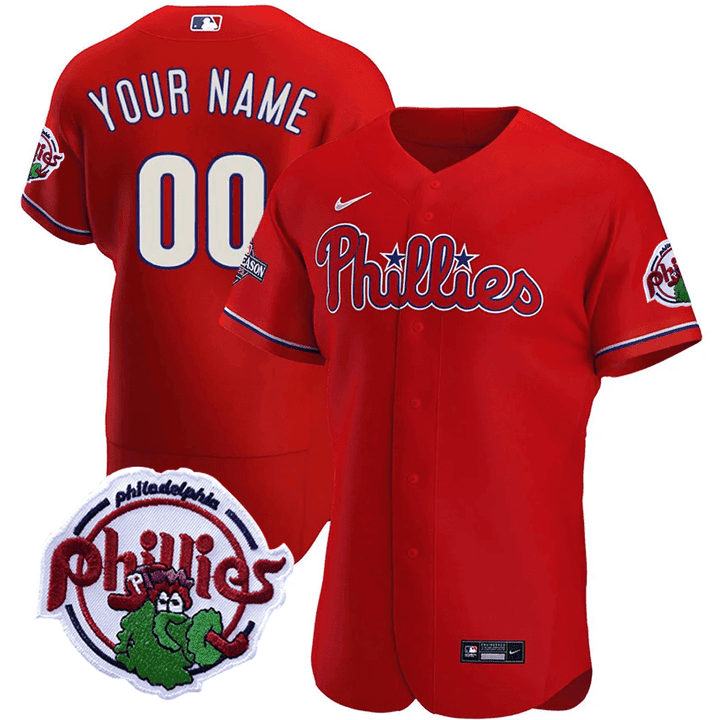 Philadelphia 2023 Postseason Patch Custom Jersey