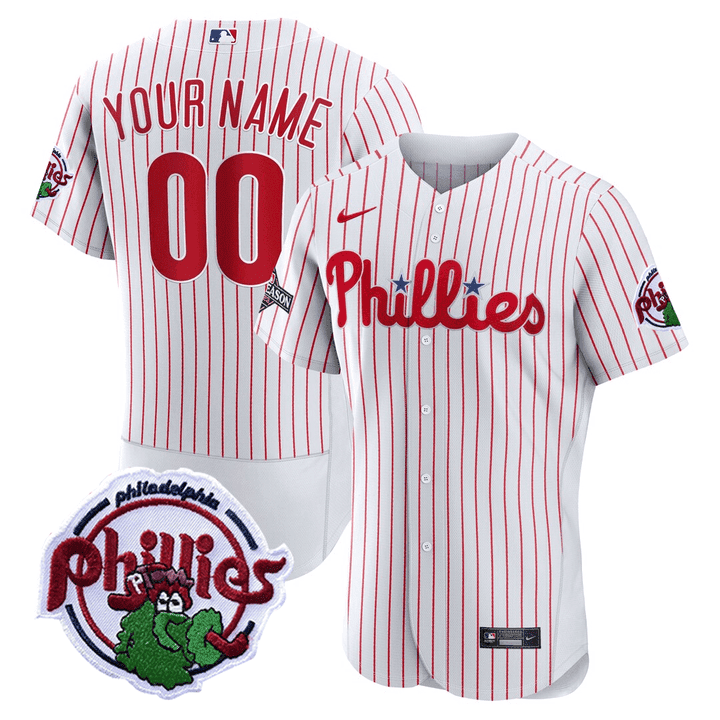 Philadelphia 2023 Postseason Patch Custom Jersey