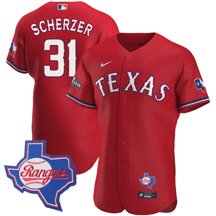 Men’s Texas Texas State Patch Jersey