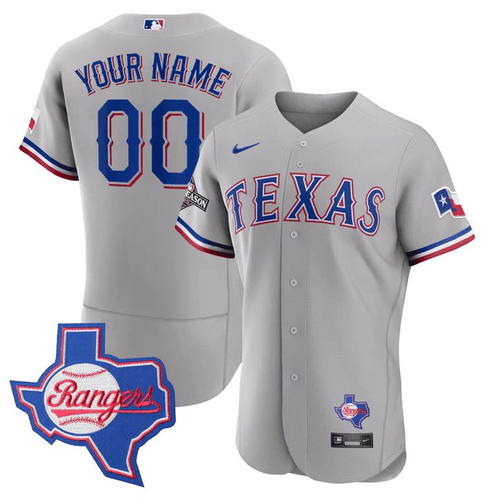 Texas Texas State Patch Custom Jersey