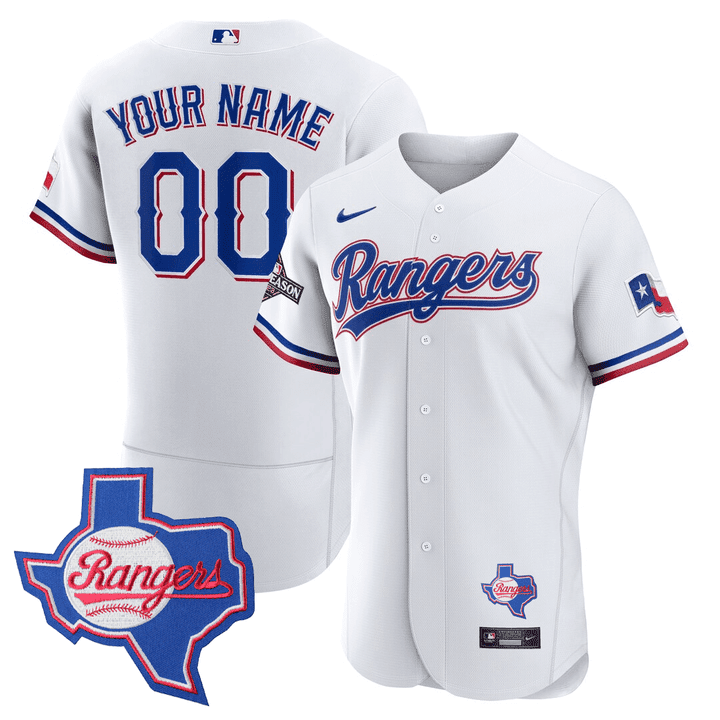 Texas Texas State Patch Custom Jersey