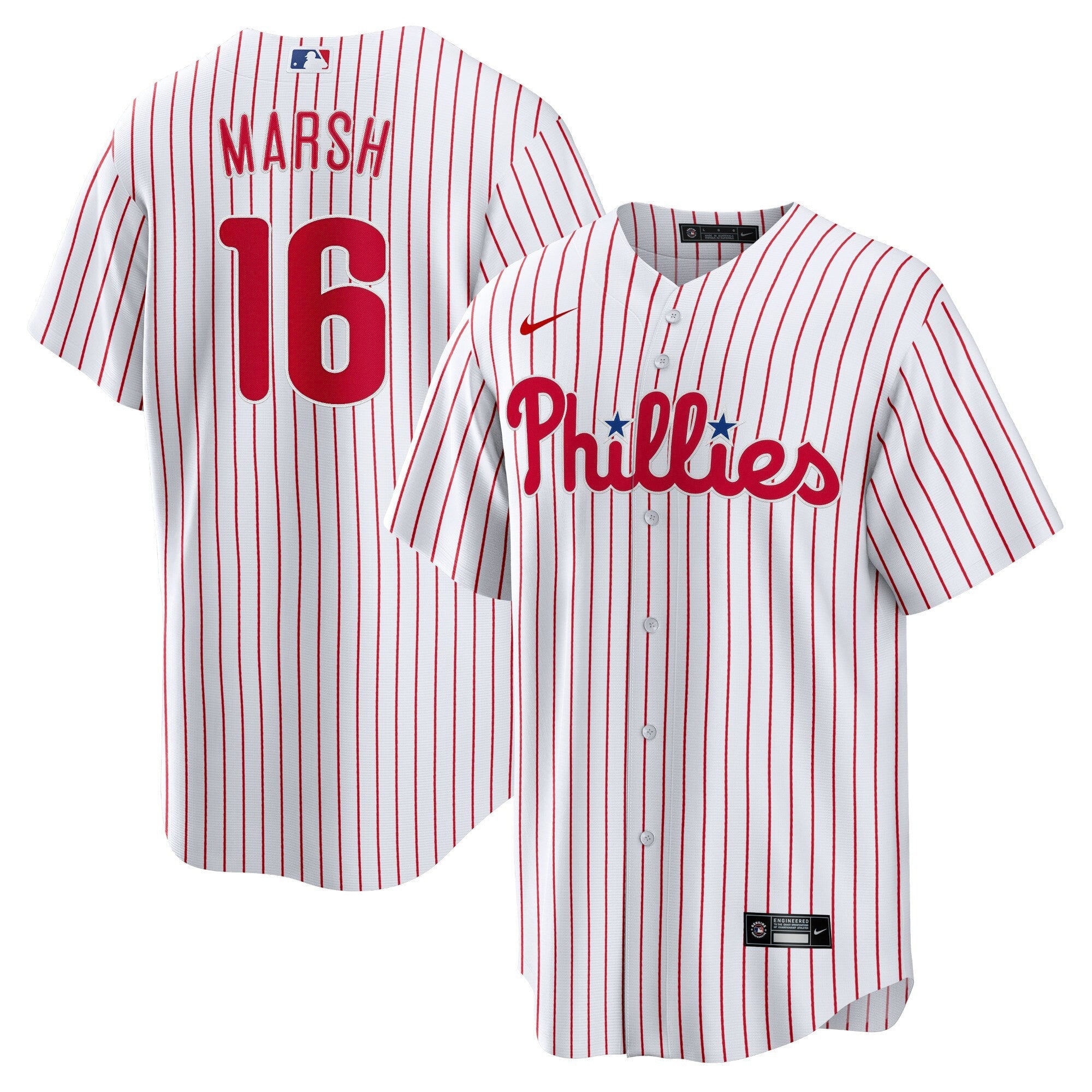 Brandon Marsh Philadelphia White Jersey