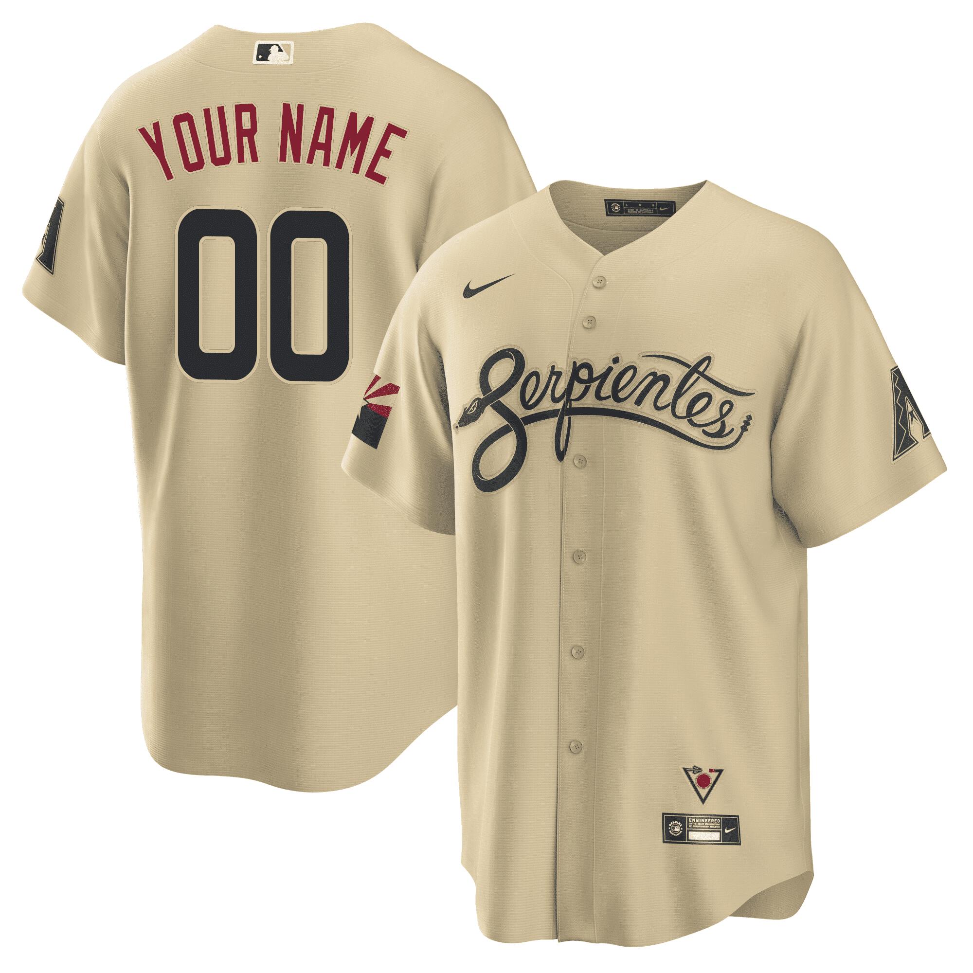 Men’s Arizona “Serpientes” Custom Jersey