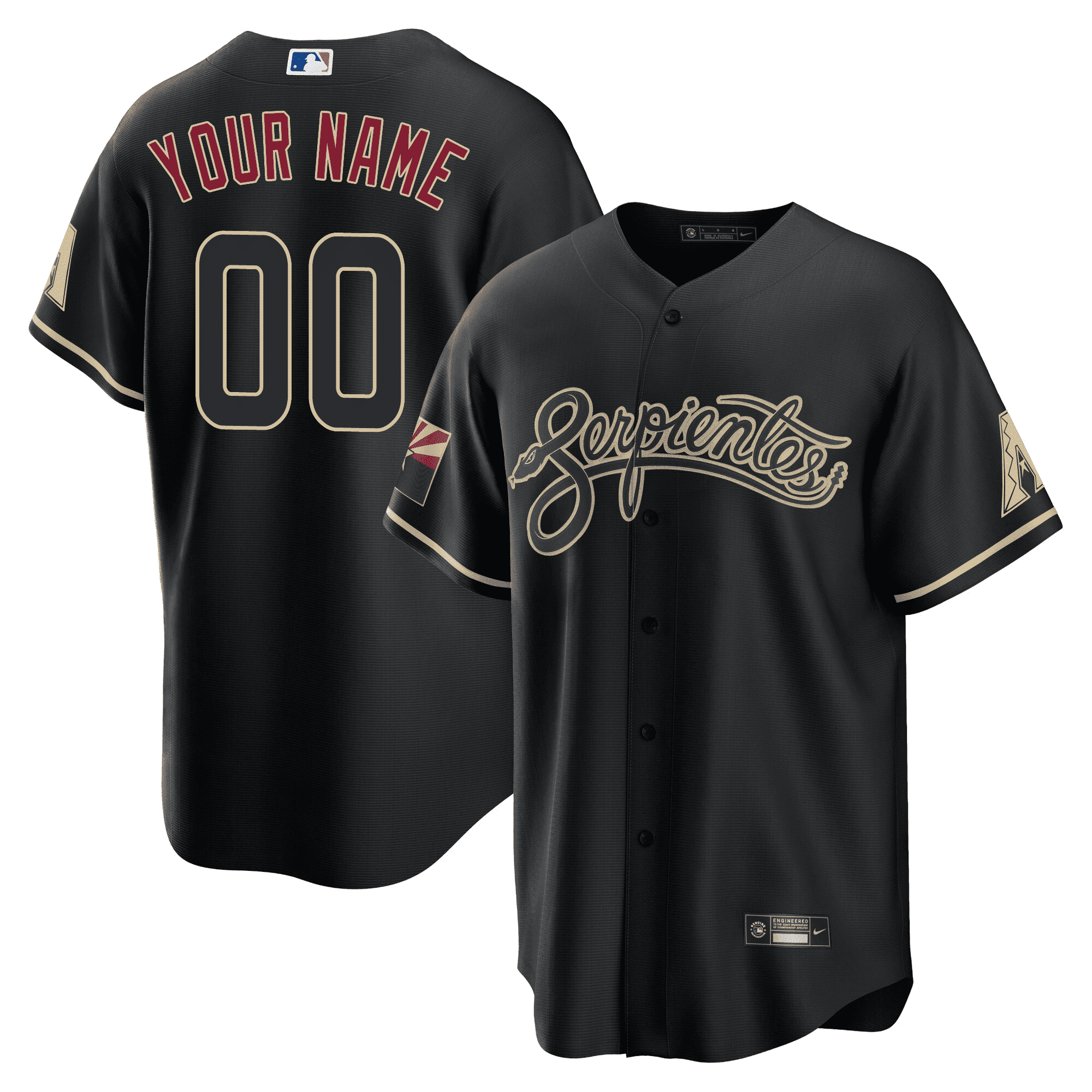 Men’s Arizona “Serpientes” Custom Jersey