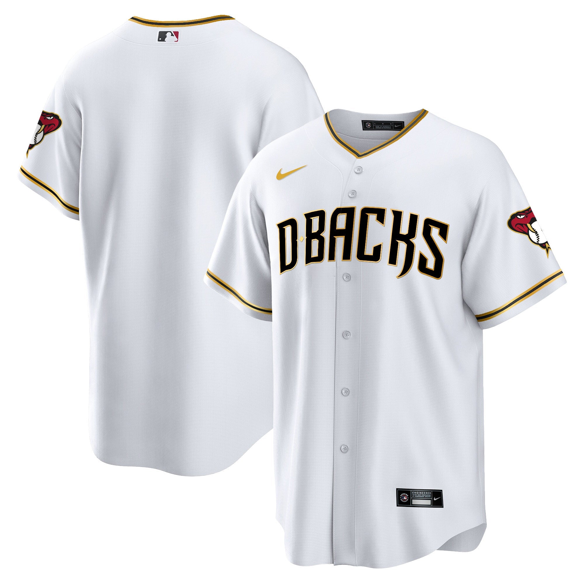 Men’s Arizona Cool Base Gold Trim Jersey
