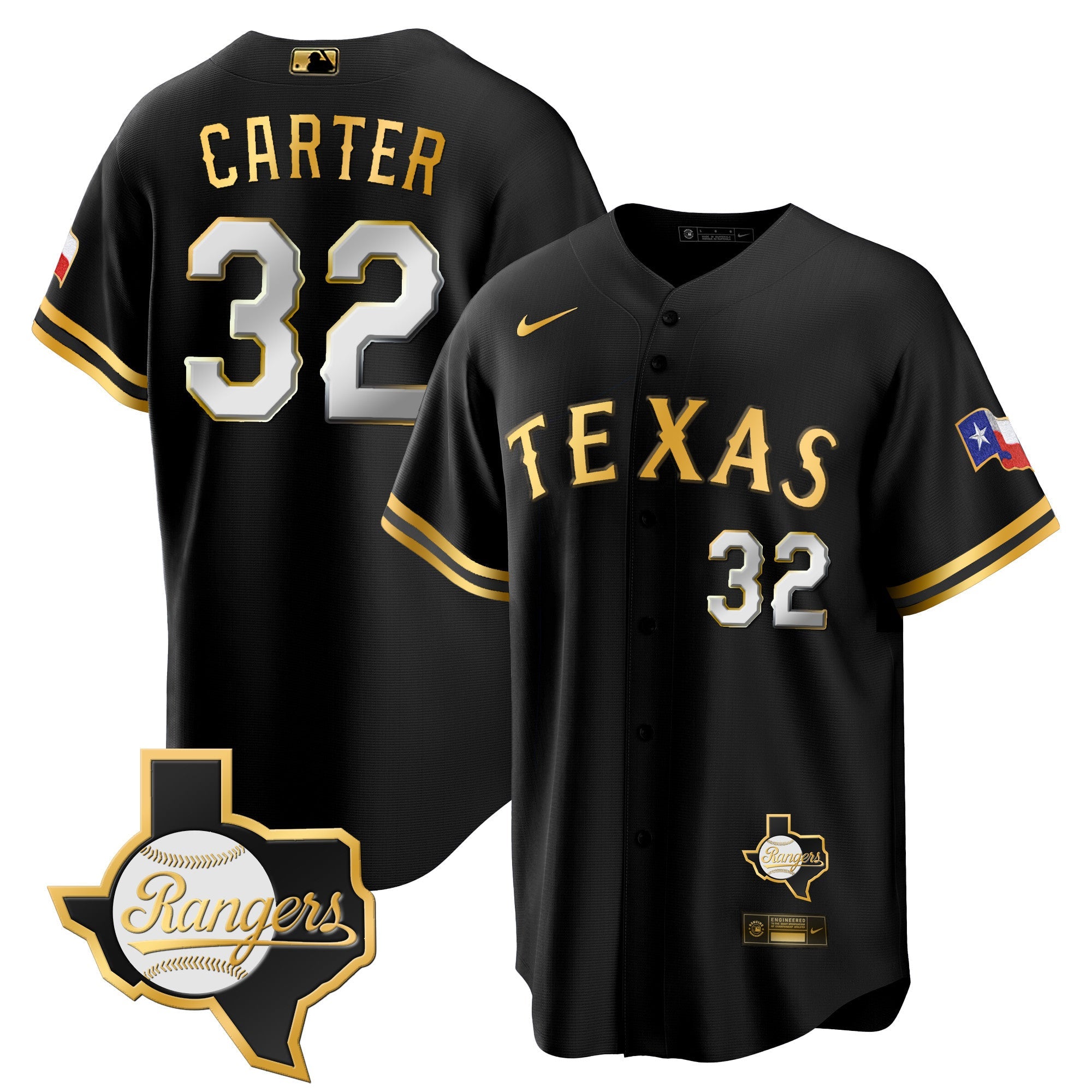 Men’s Texas 2023 Cool Base Jersey – Texas Patch