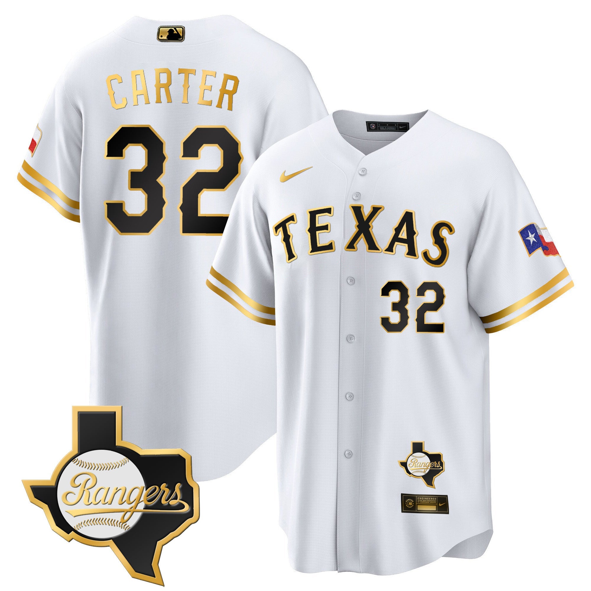 Men’s Texas 2023 Cool Base Jersey – Texas Patch