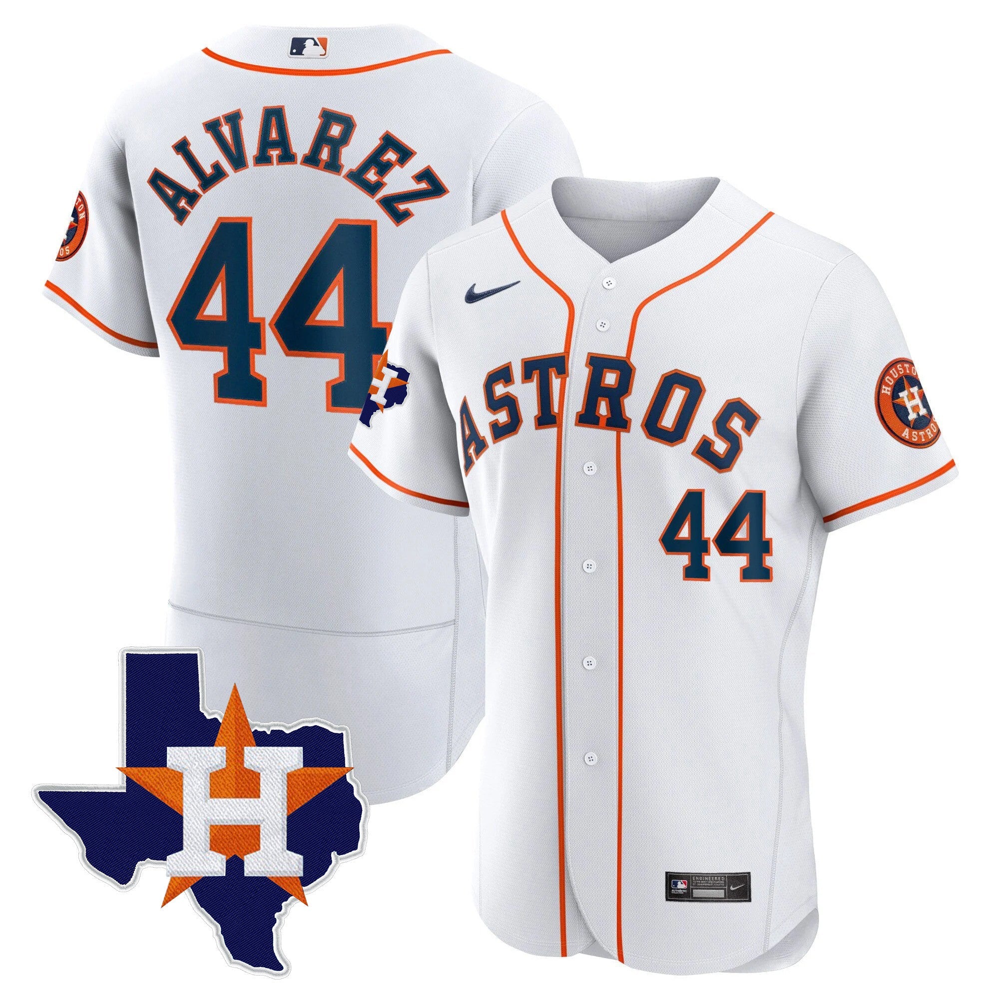 Men’s Houston 2024 Gold Jersey – Texas Patch
