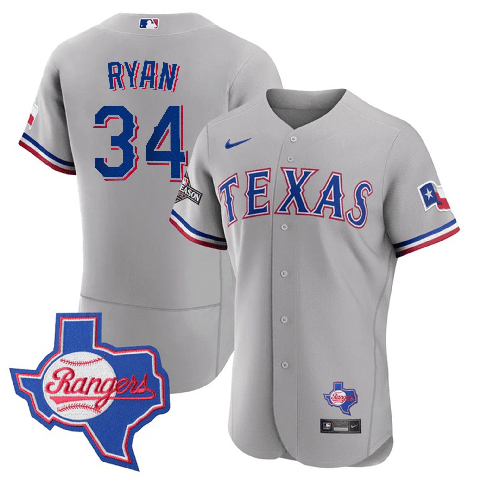 Men’s Texas Texas State Patch Jersey