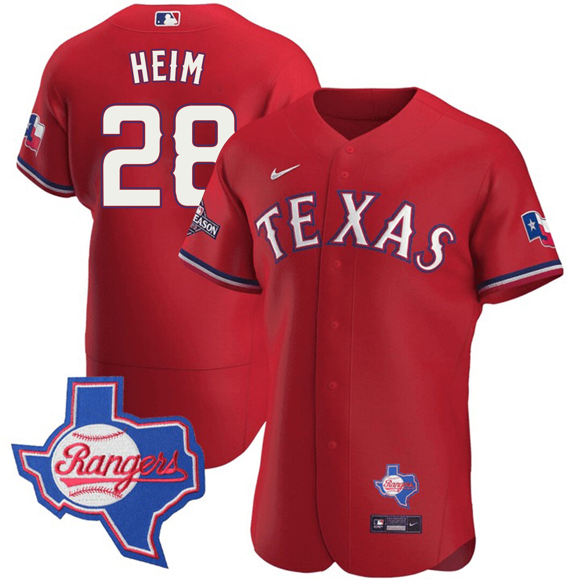 Men’s Texas Texas State Patch Jersey