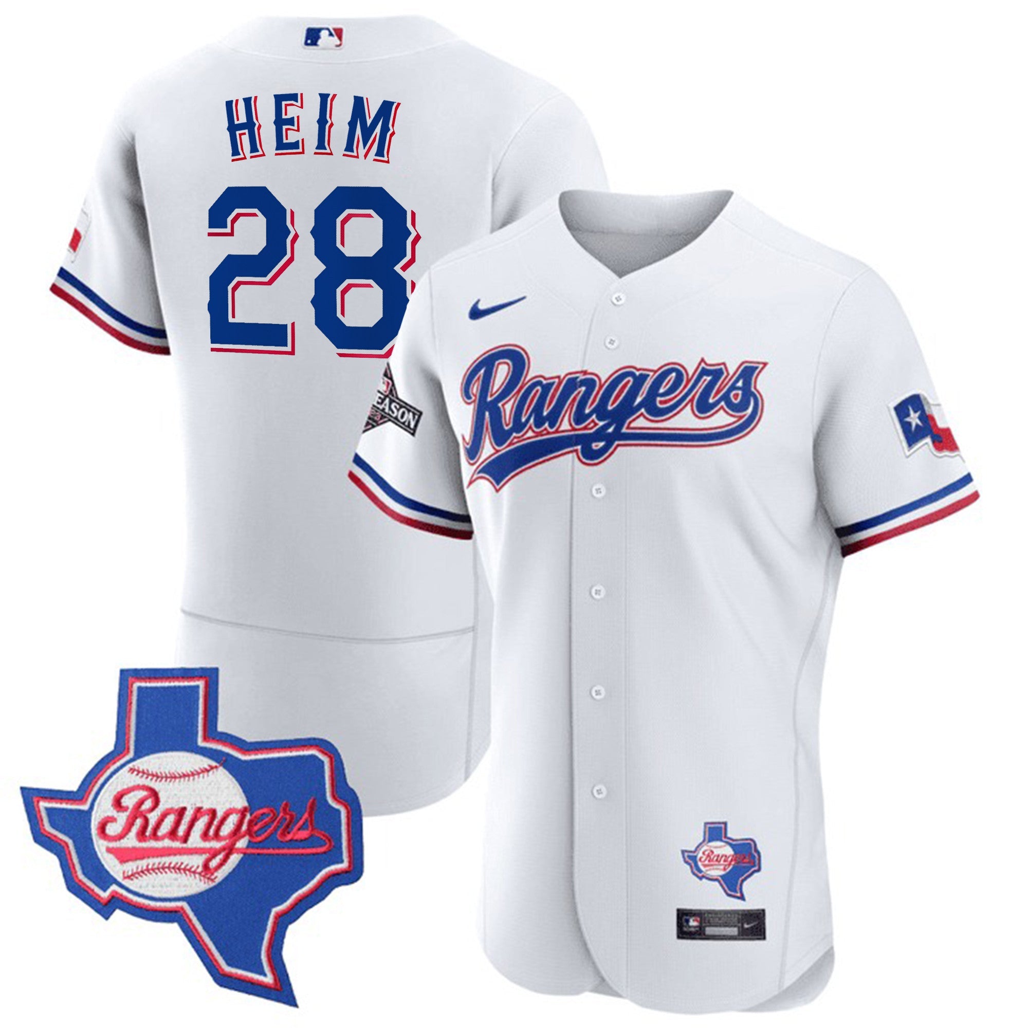 Men’s Texas Texas State Patch Jersey