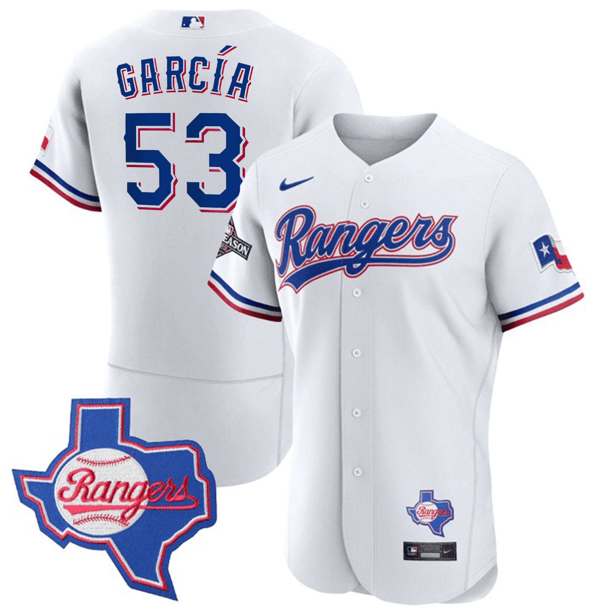 Men’s Texas Texas State Patch Jersey