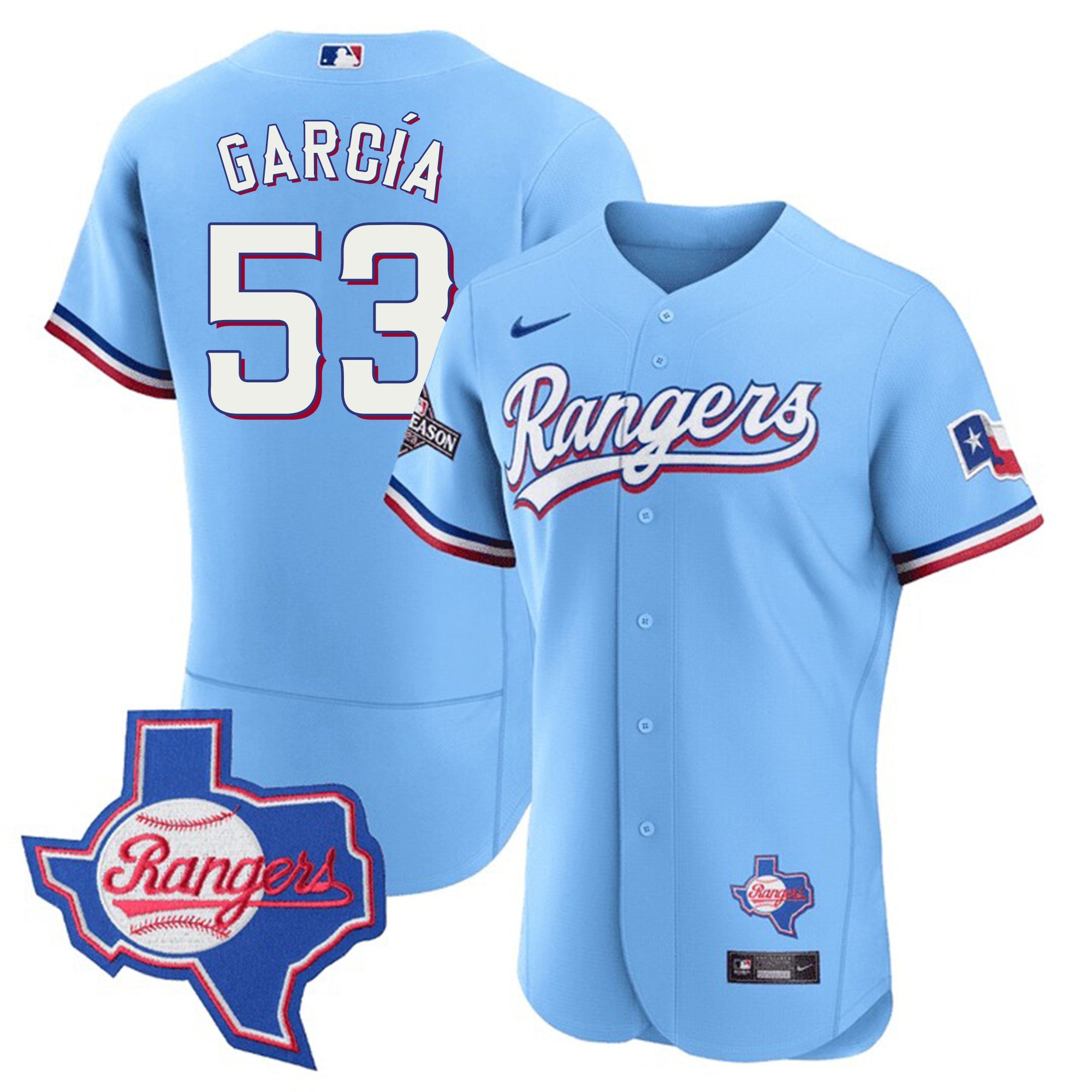 Men’s Texas Texas State Patch Jersey