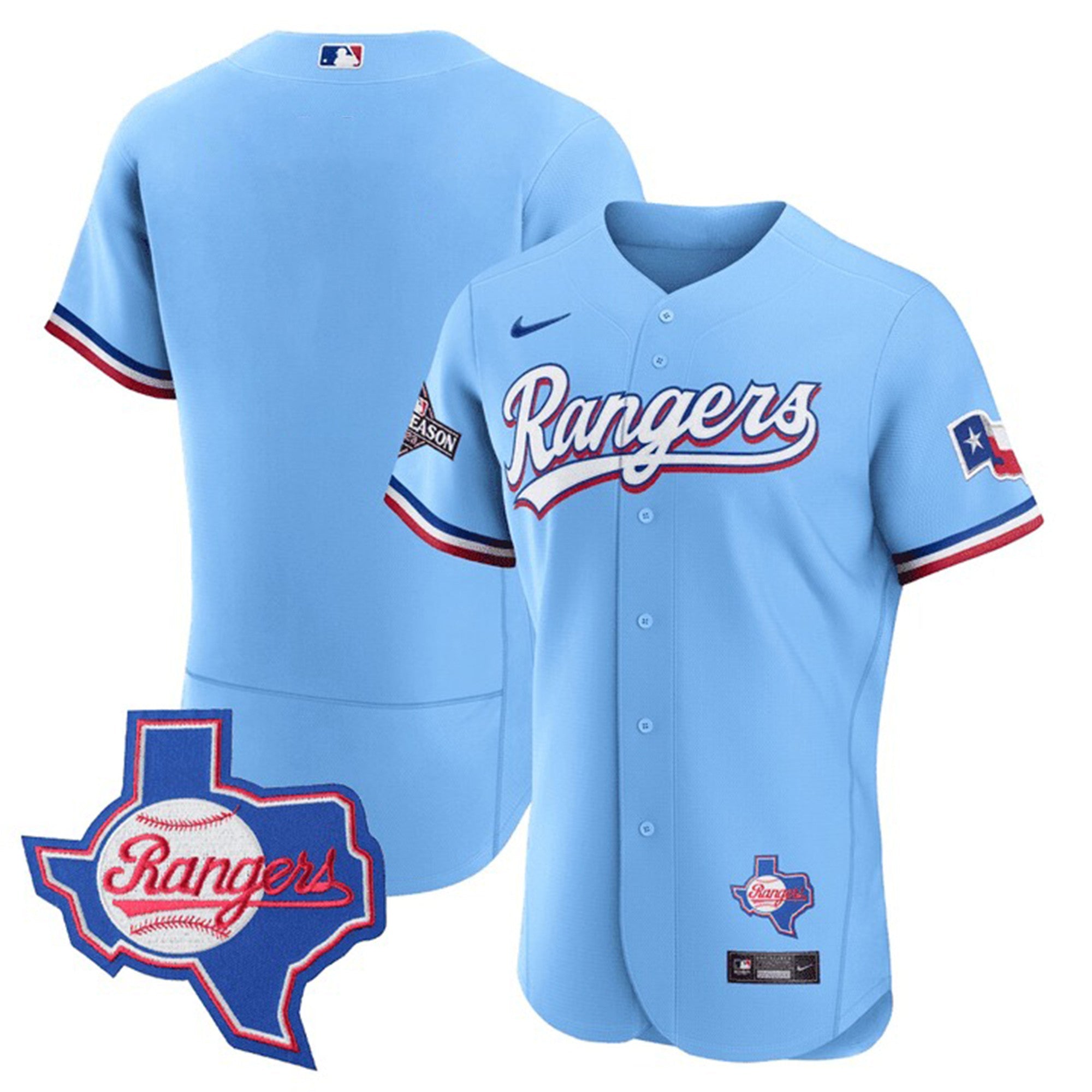 Men’s Texas Texas State Patch Jersey