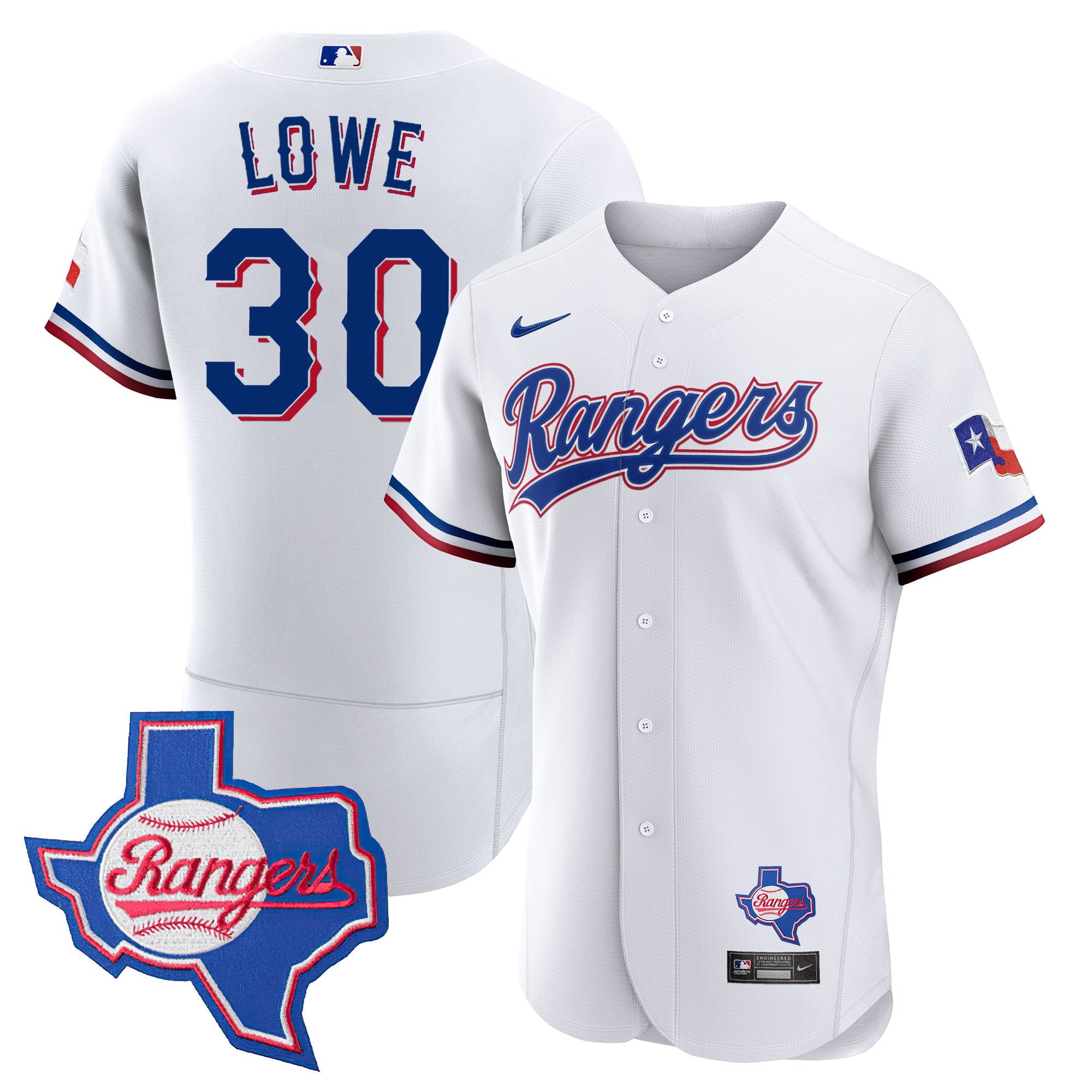 Men’s Texas 2023 Flex Base Jersey – Texas Patch