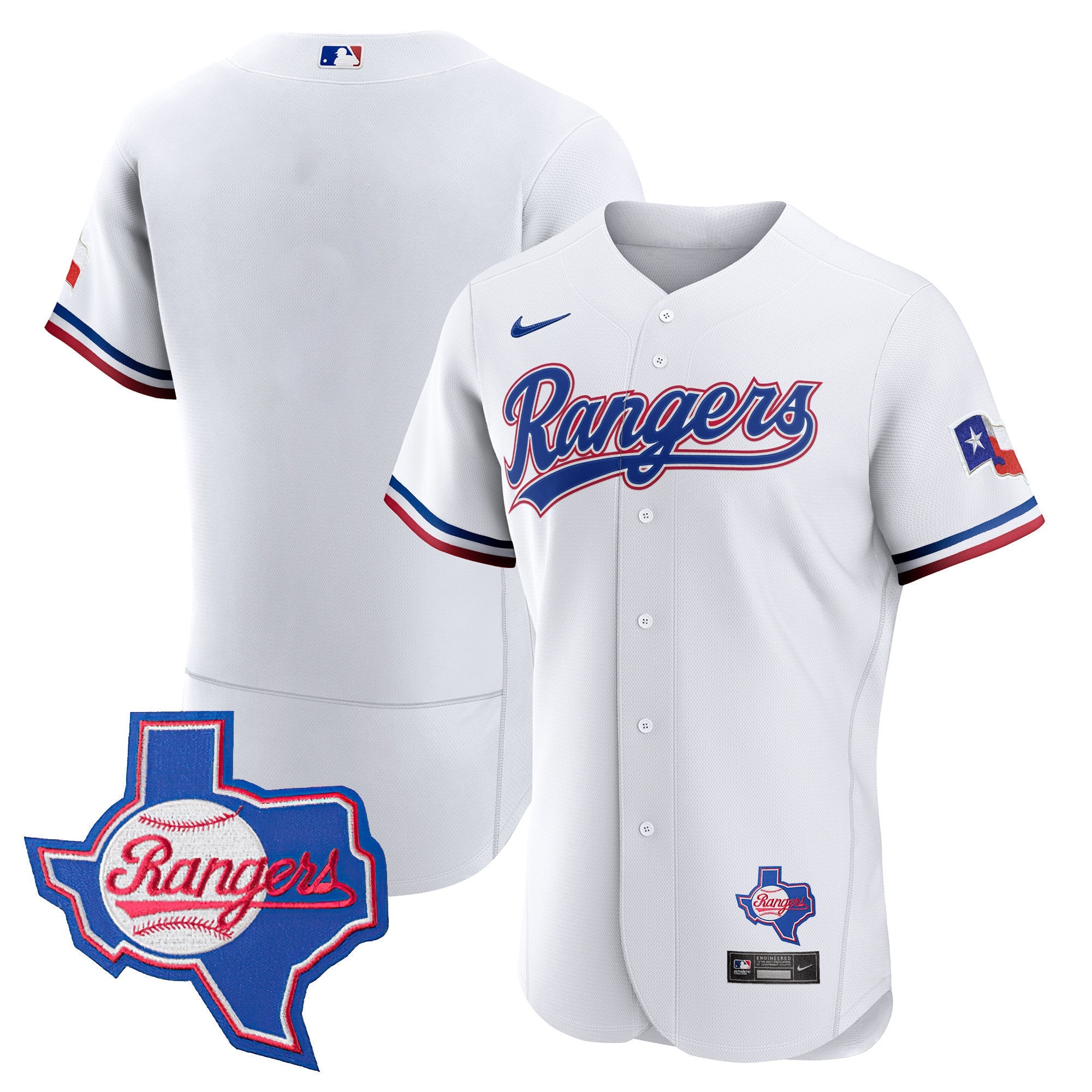 Men’s Texas 2023 Flex Base Jersey – Texas Patch