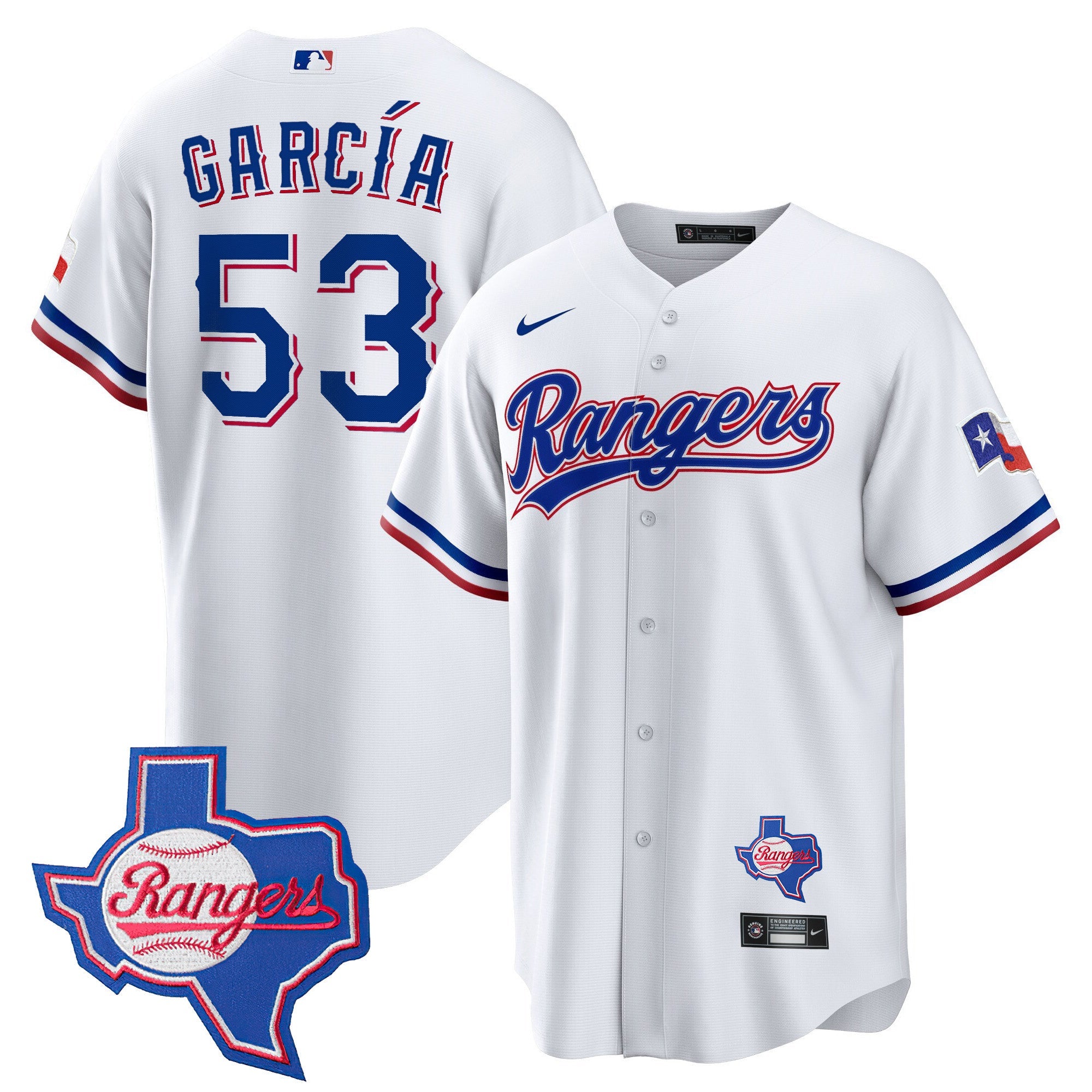 Men’s Texas 2023 Cool Base Jersey – Texas Patch