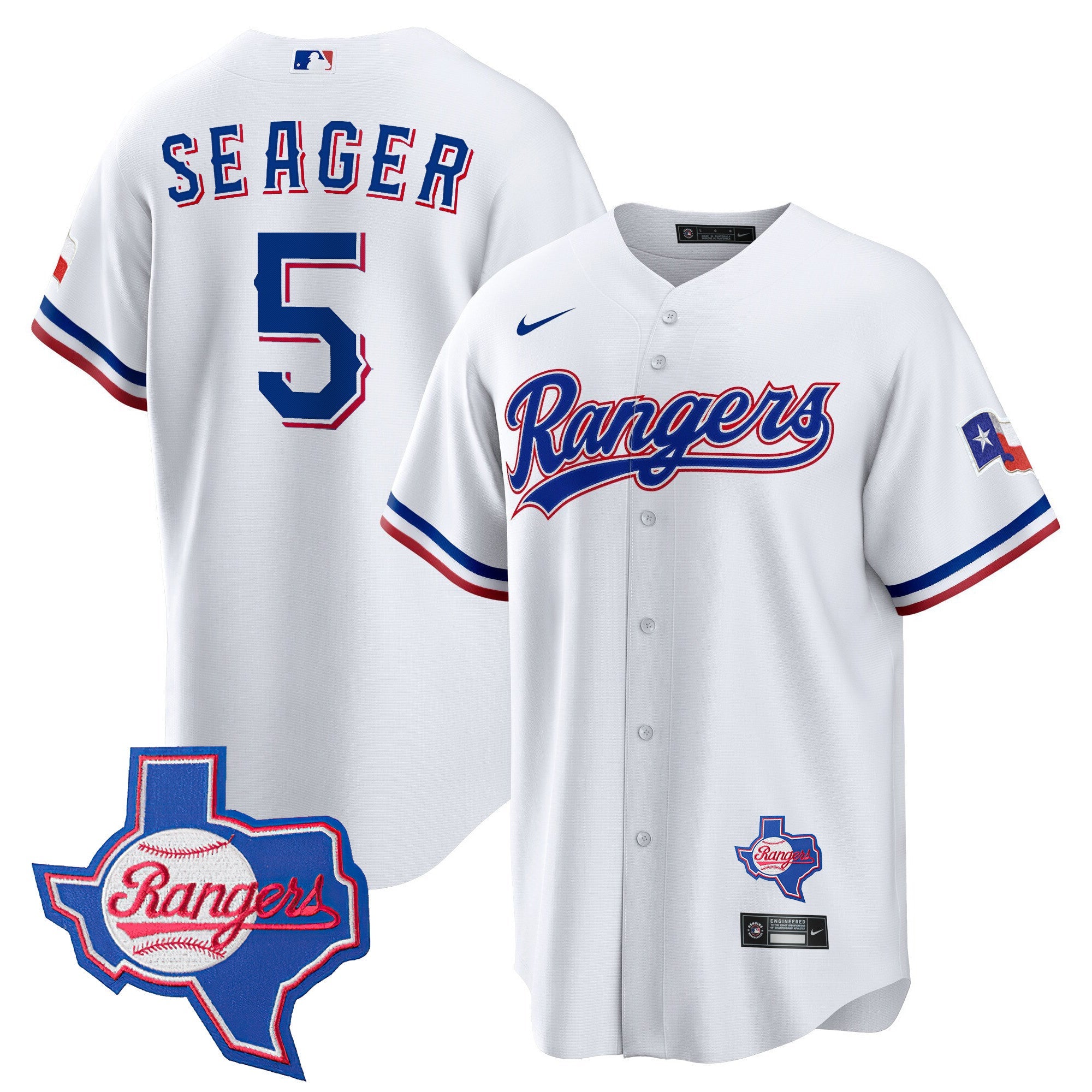 Men’s Texas 2023 Cool Base Jersey – Texas Patch