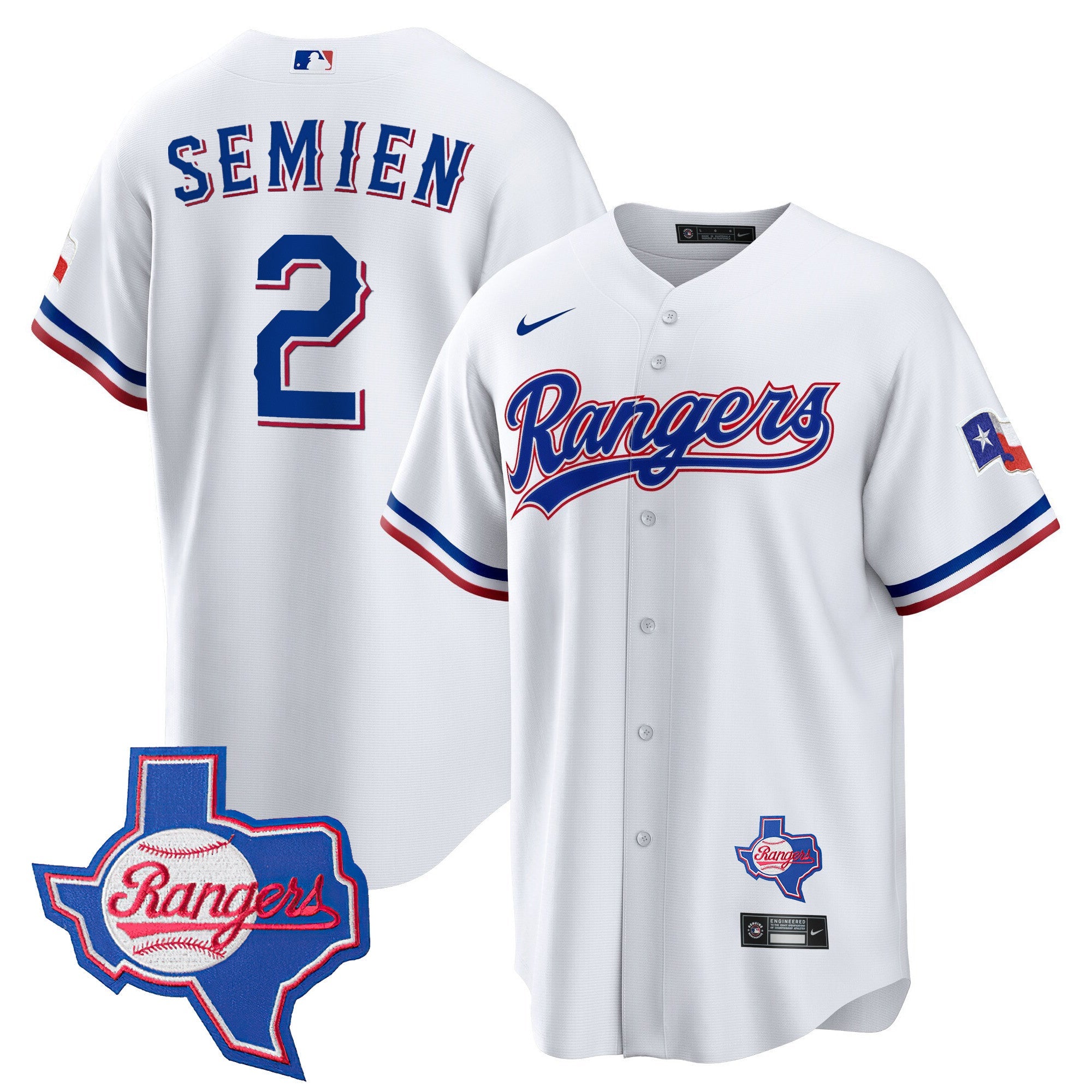 Men’s Texas 2023 Cool Base Jersey – Texas Patch