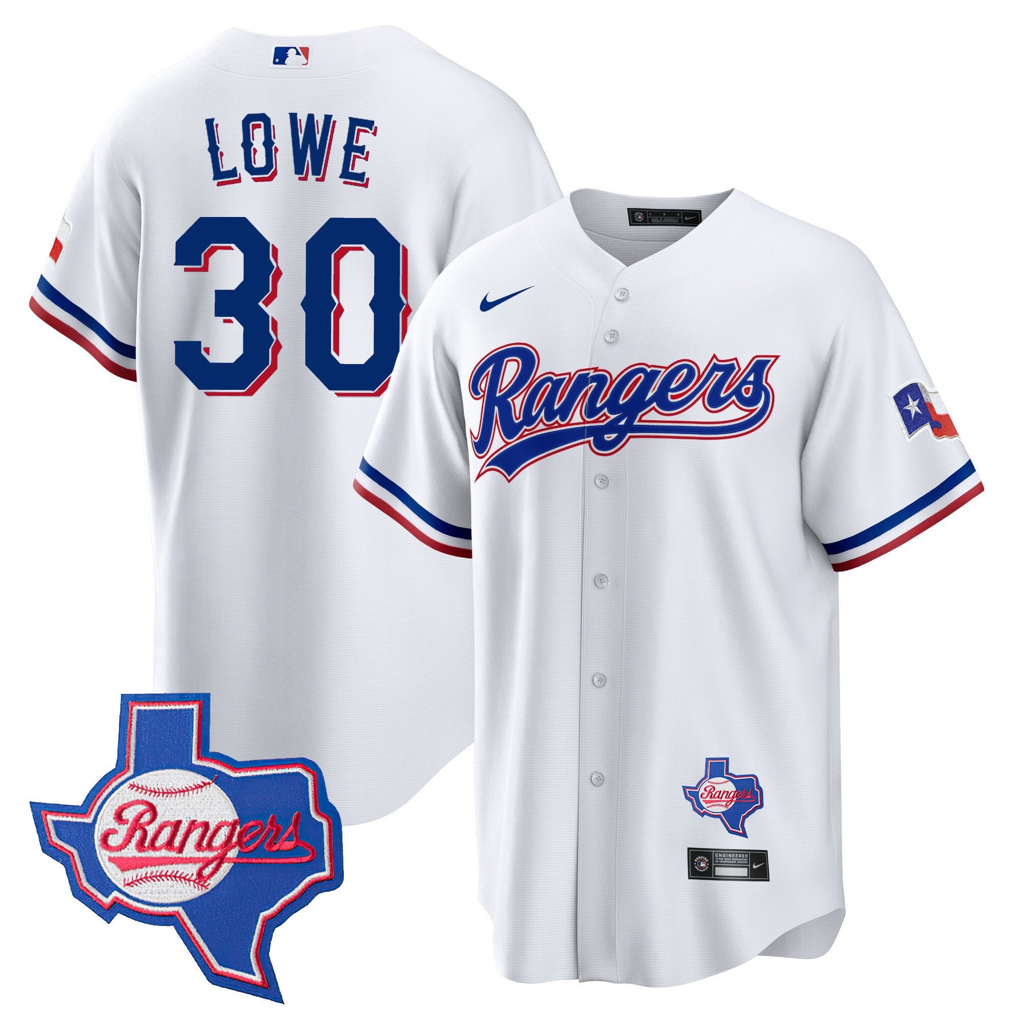 Men’s Texas 2023 Cool Base Jersey – Texas Patch