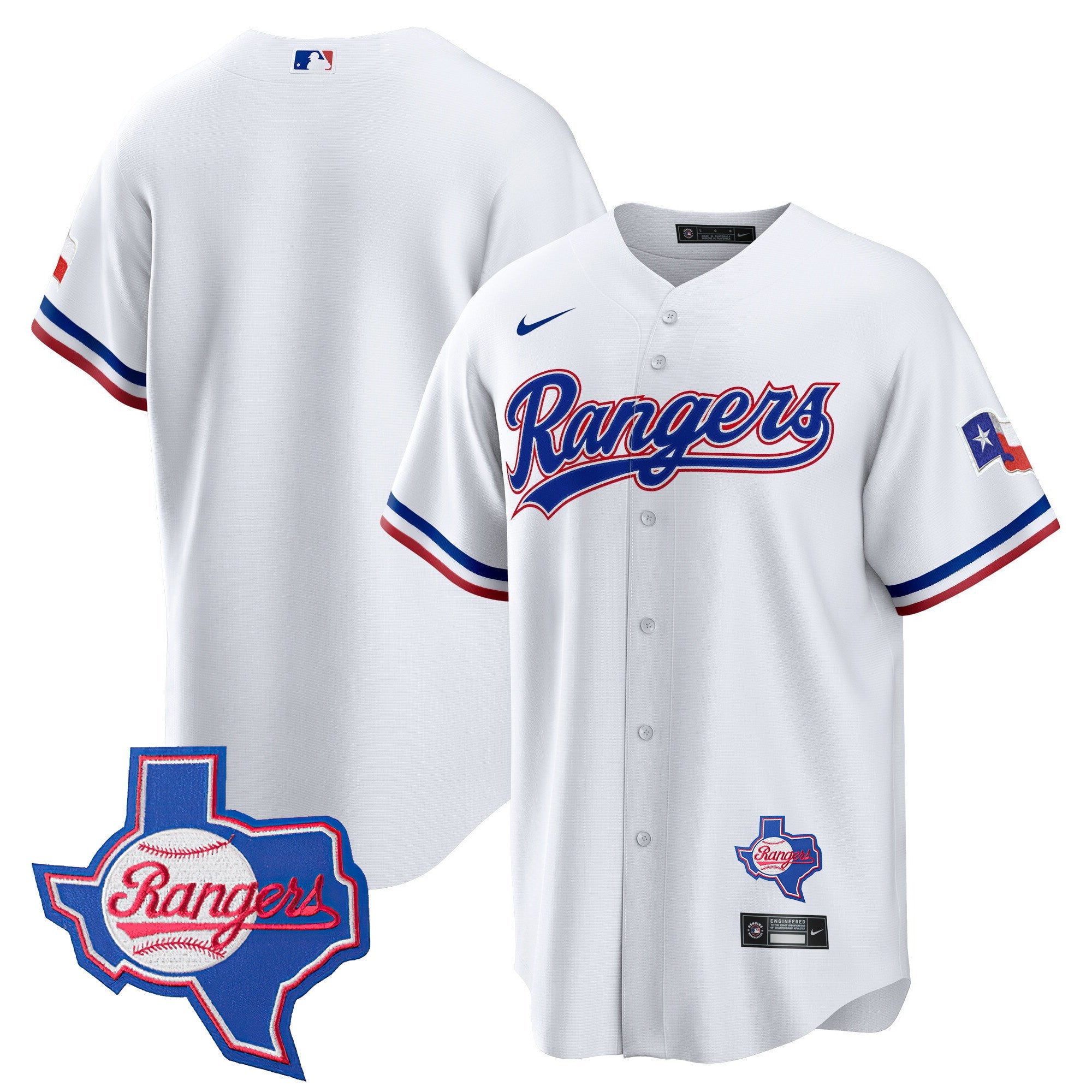 Men’s Texas 2023 Cool Base Jersey – Texas Patch