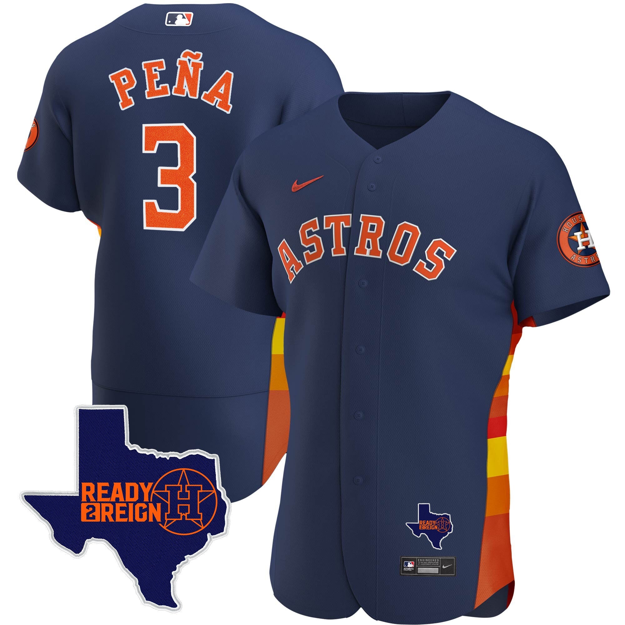Men’s Houston 2024 Ready 2 Reign Flex Base Jersey