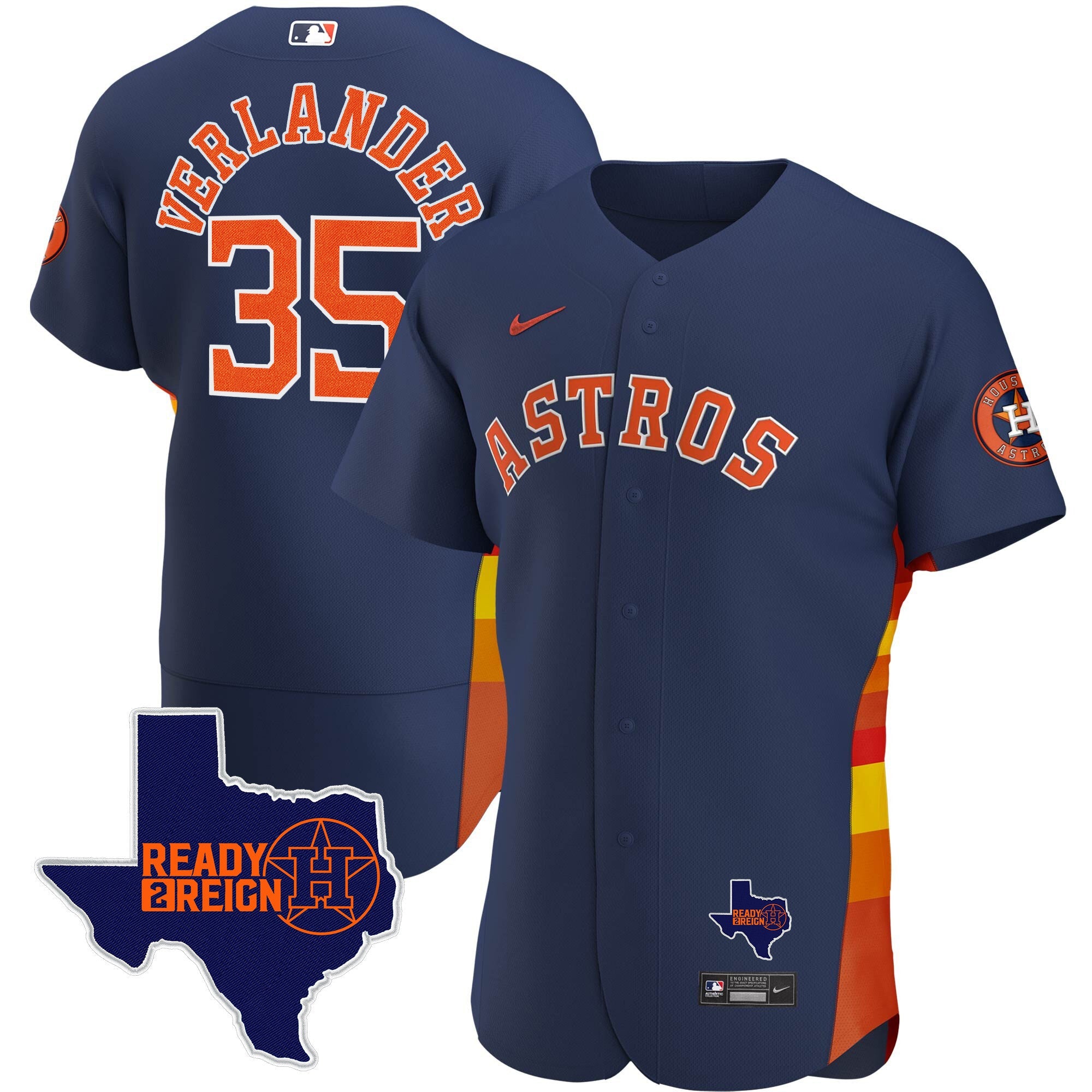 Men’s Houston 2024 Ready 2 Reign Flex Base Jersey