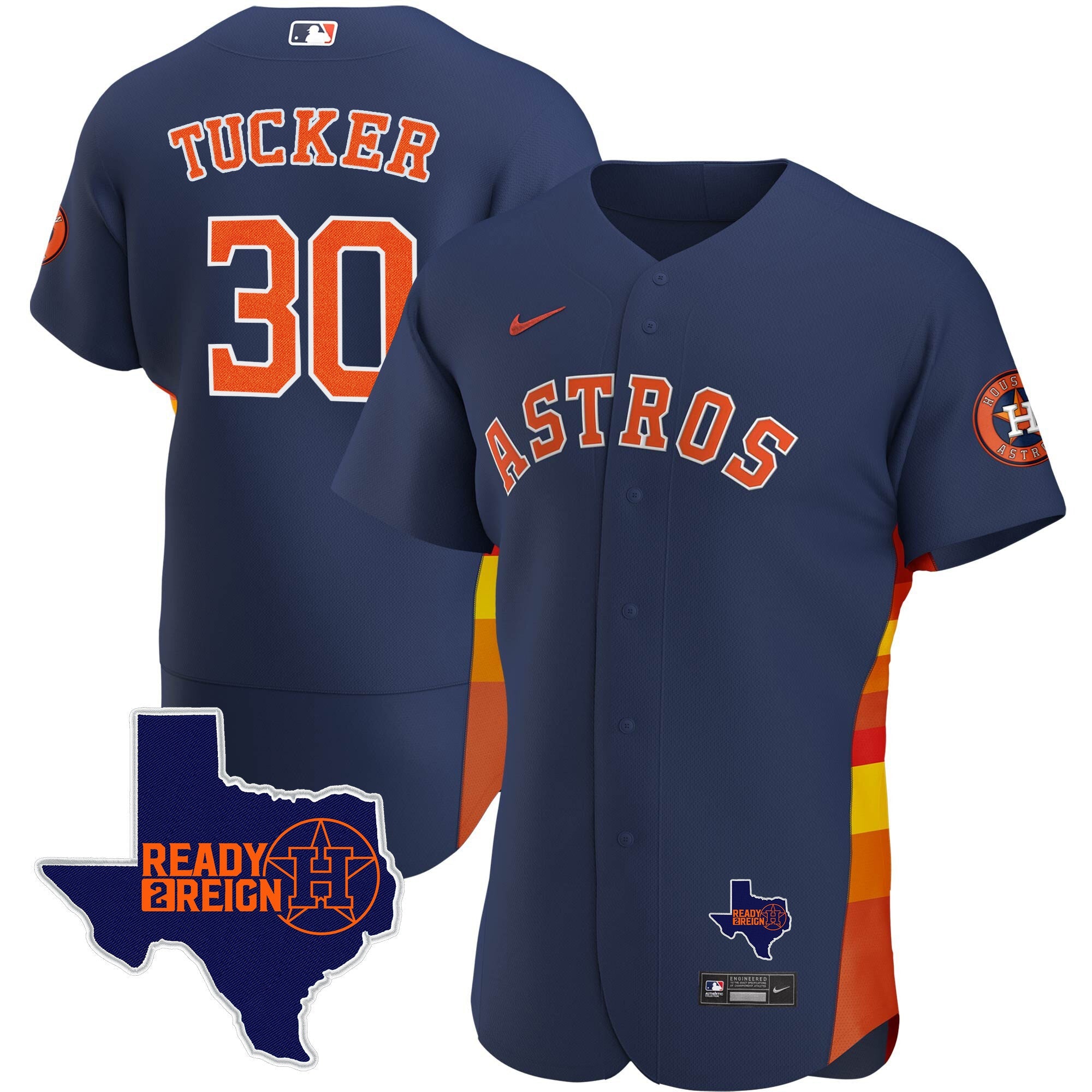Men’s Houston 2024 Ready 2 Reign Flex Base Jersey