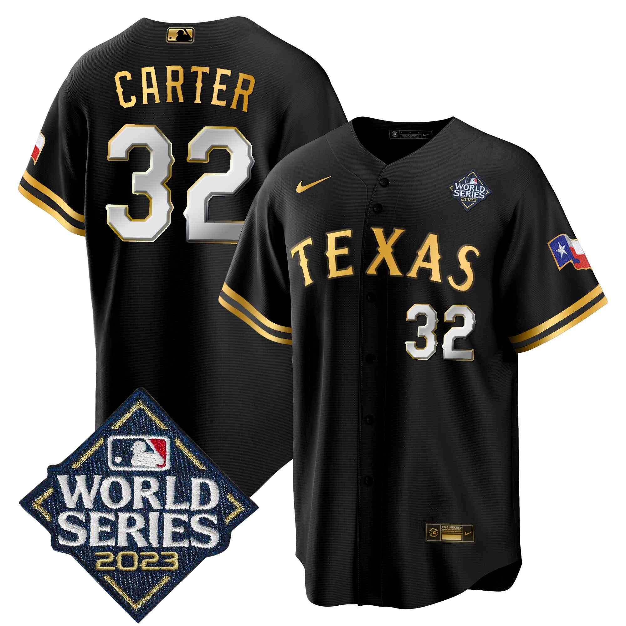 Men’s Texas 2023 World Series Cool Base Jersey V2