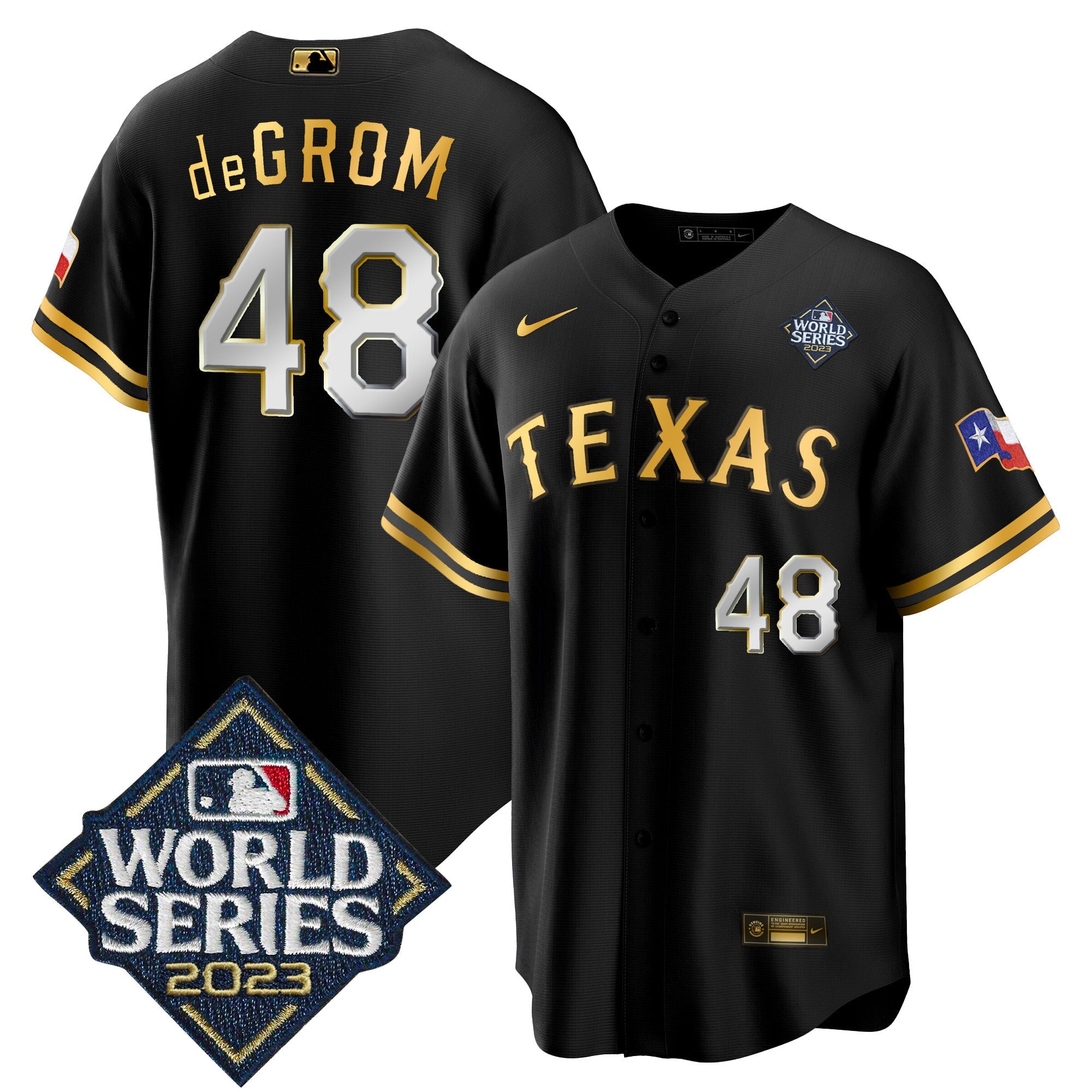 Men’s Texas 2023 World Series Cool Base Jersey V2