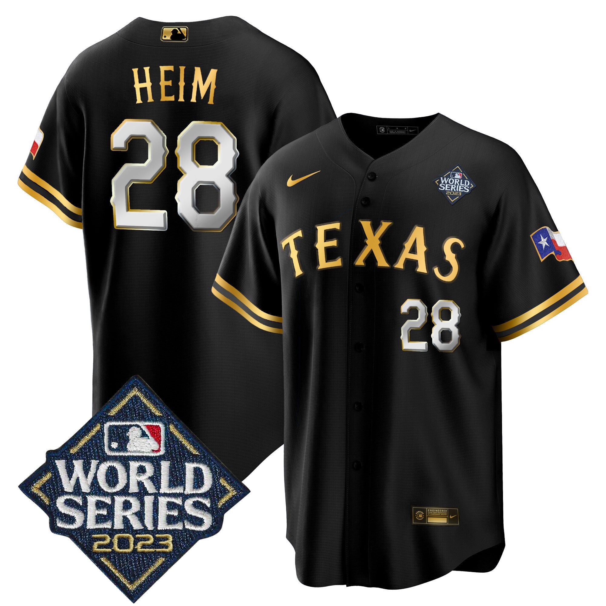 Men’s Texas 2023 World Series Cool Base Jersey V2