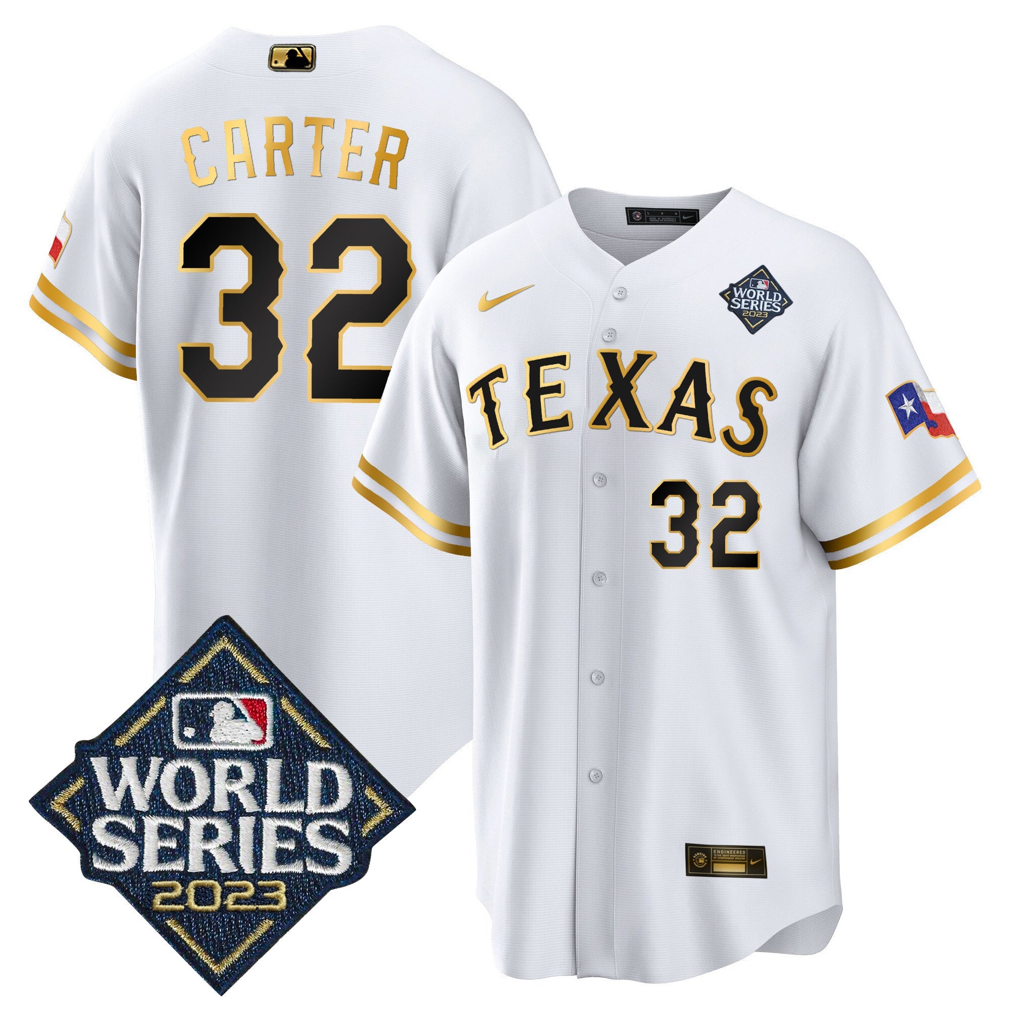 Men’s Texas 2023 World Series Cool Base Jersey V2