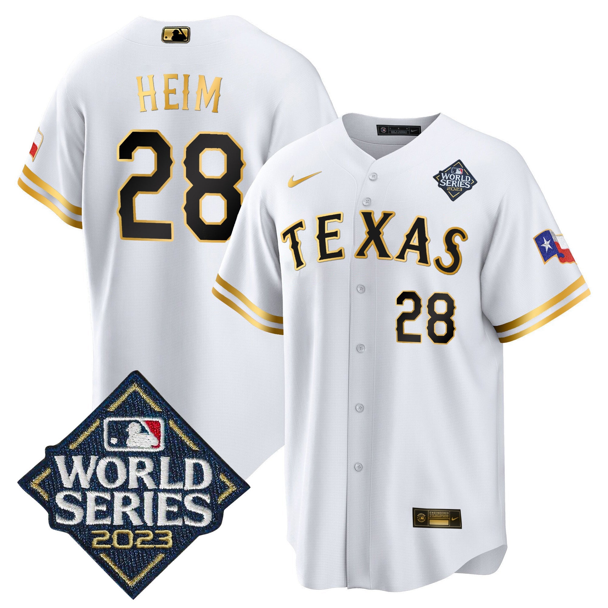 Men’s Texas 2023 World Series Cool Base Jersey V2