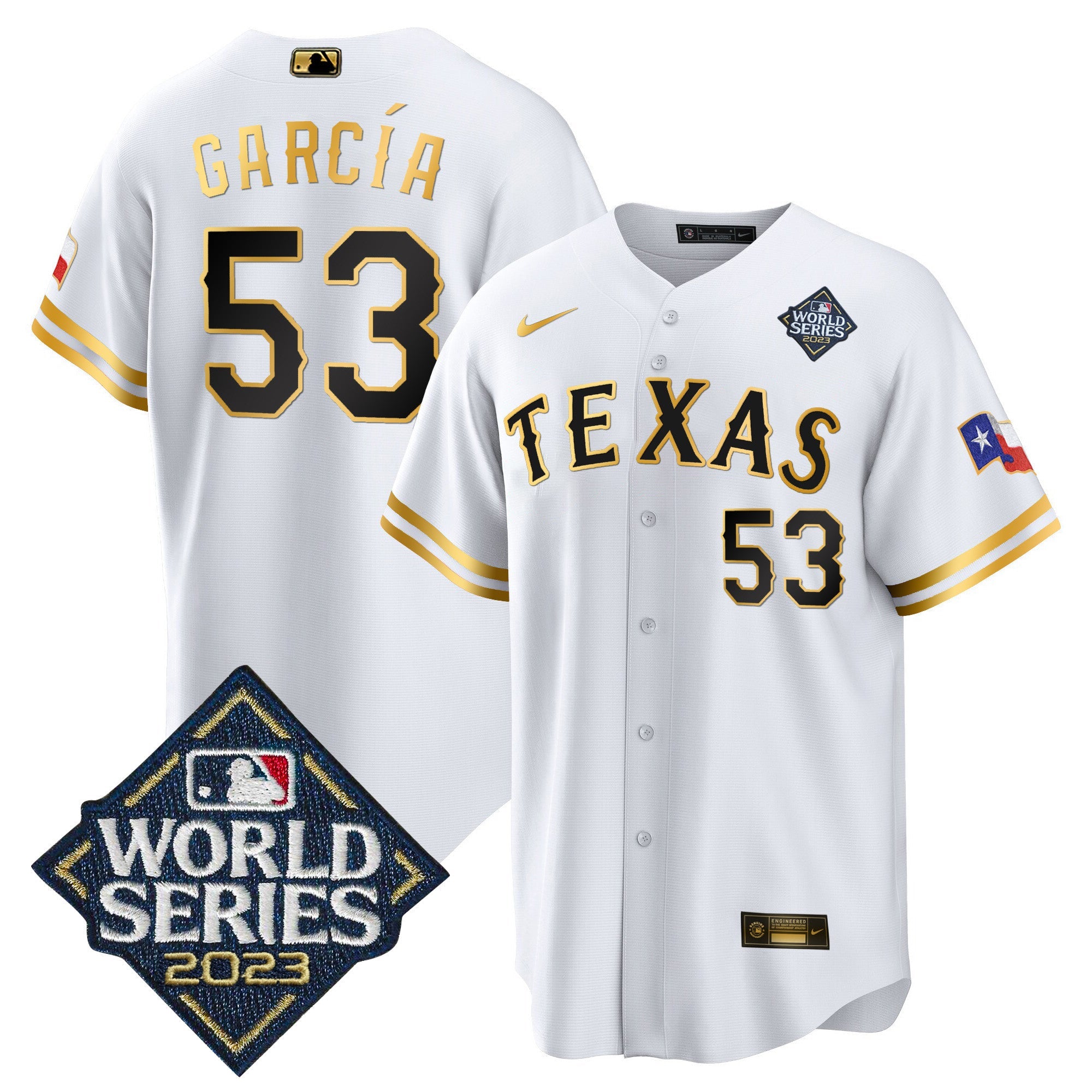 Men’s Texas 2023 World Series Cool Base Jersey V2
