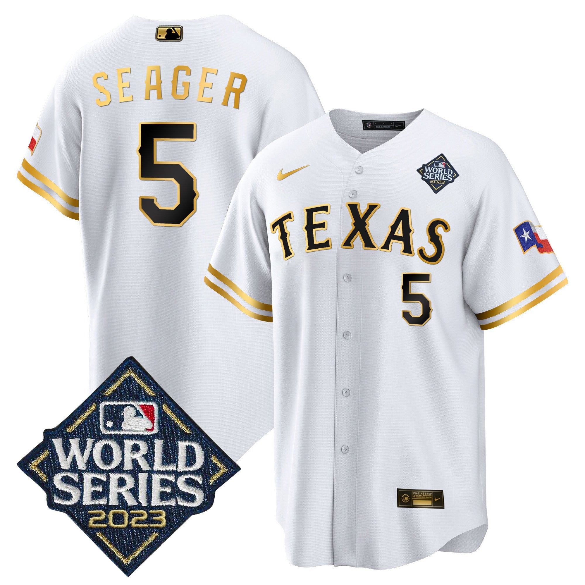 Men’s Texas 2023 World Series Cool Base Jersey V2