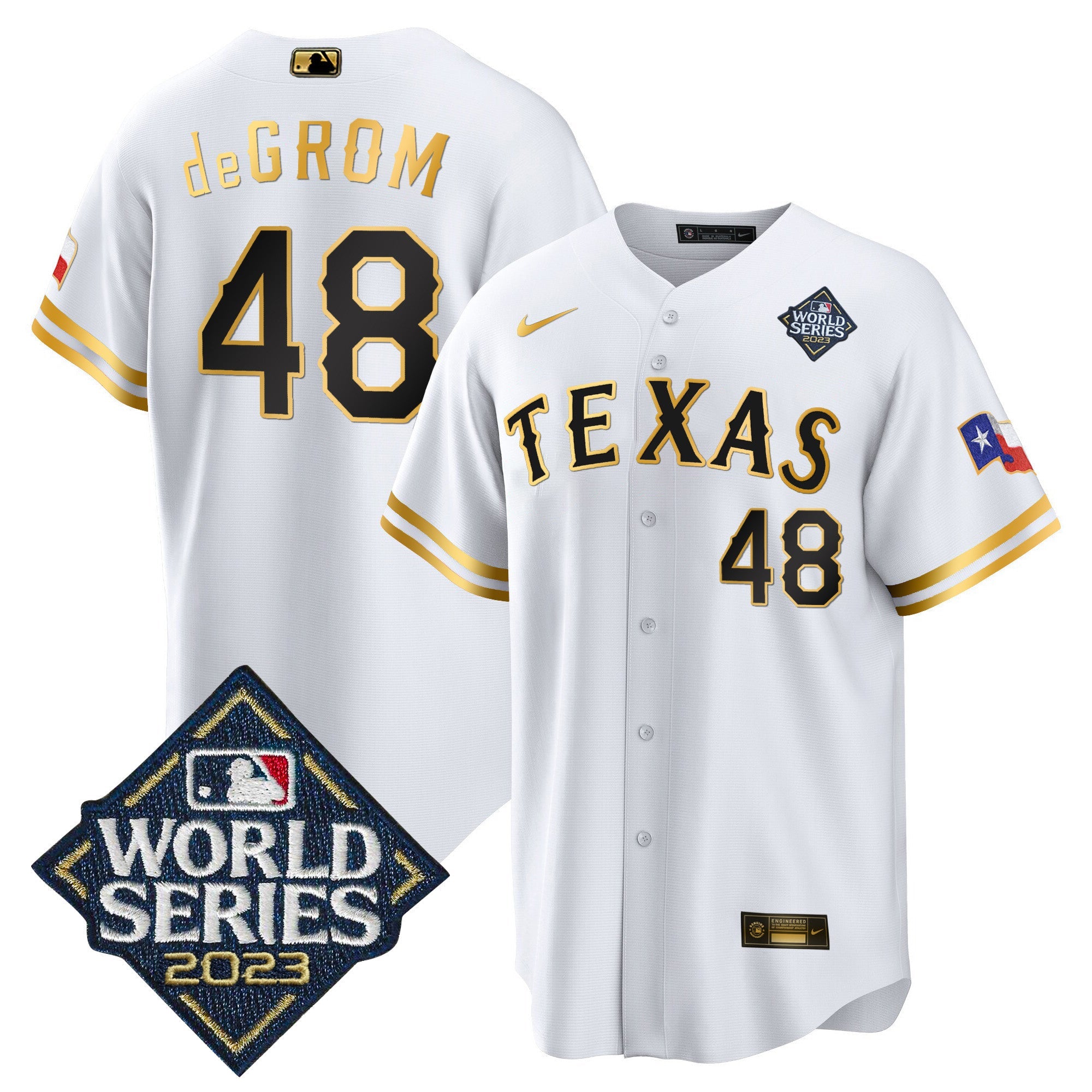 Men’s Texas 2023 World Series Cool Base Jersey V2
