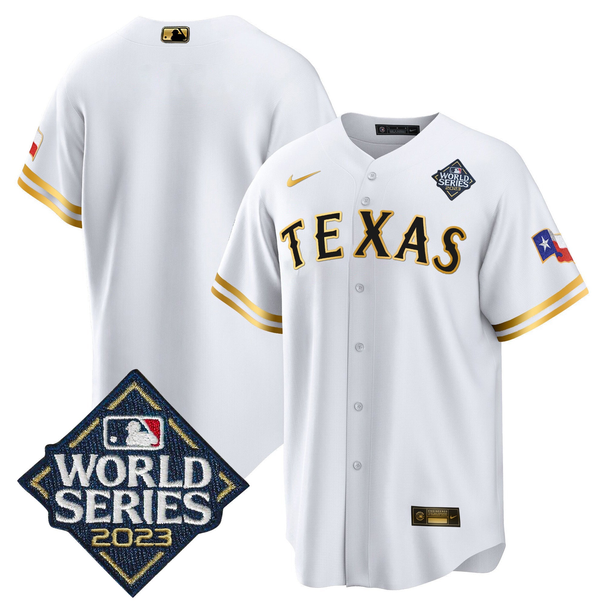 Men’s Texas 2023 World Series Cool Base Jersey V2