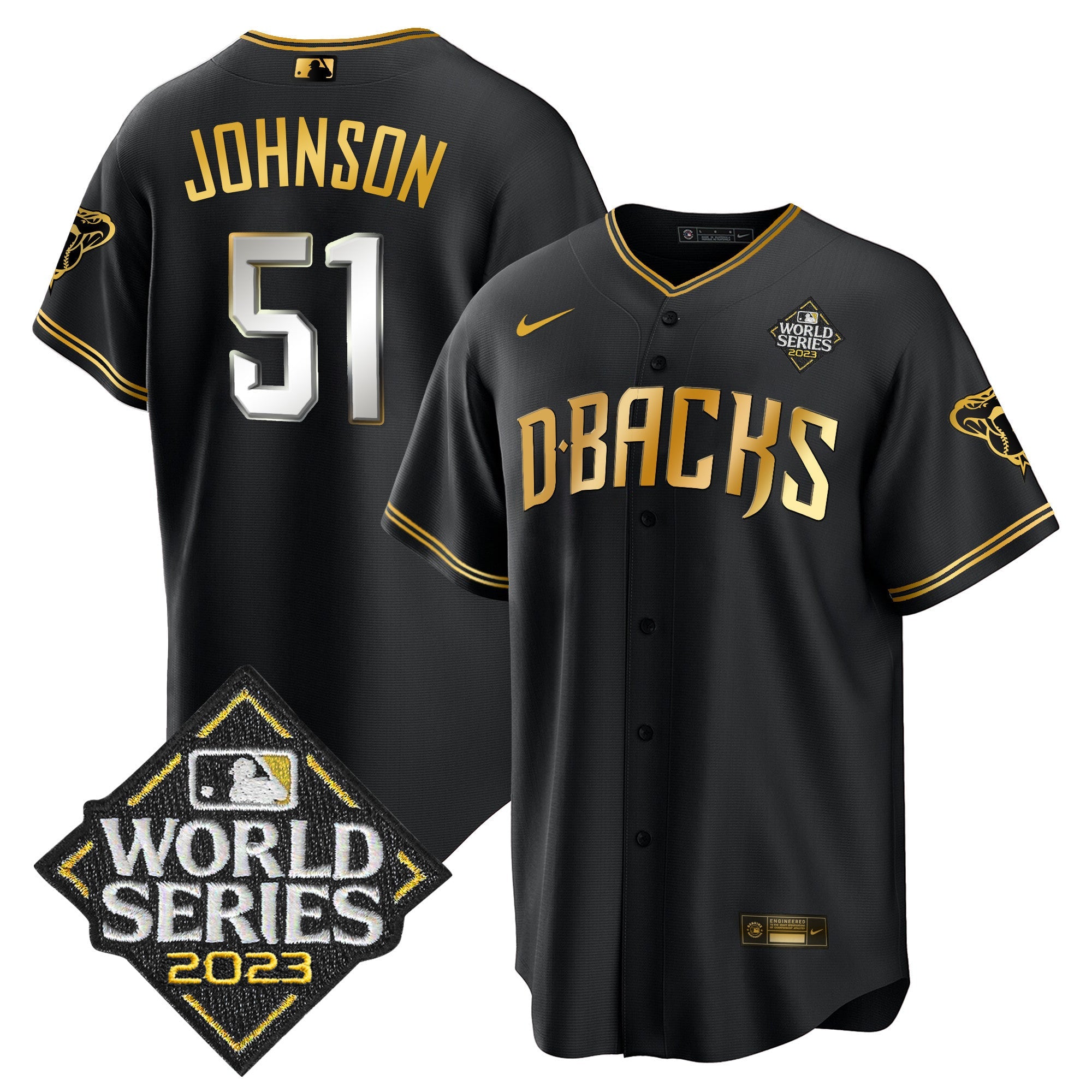 Men’s 2023 World Series Cool Base Gold Jersey V2