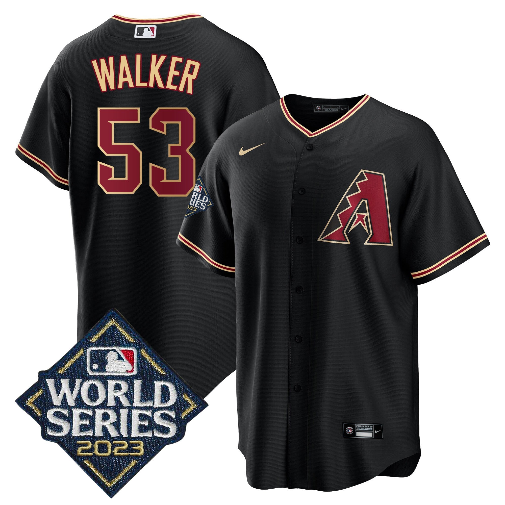 Men’s Black 2023 World Series Jersey