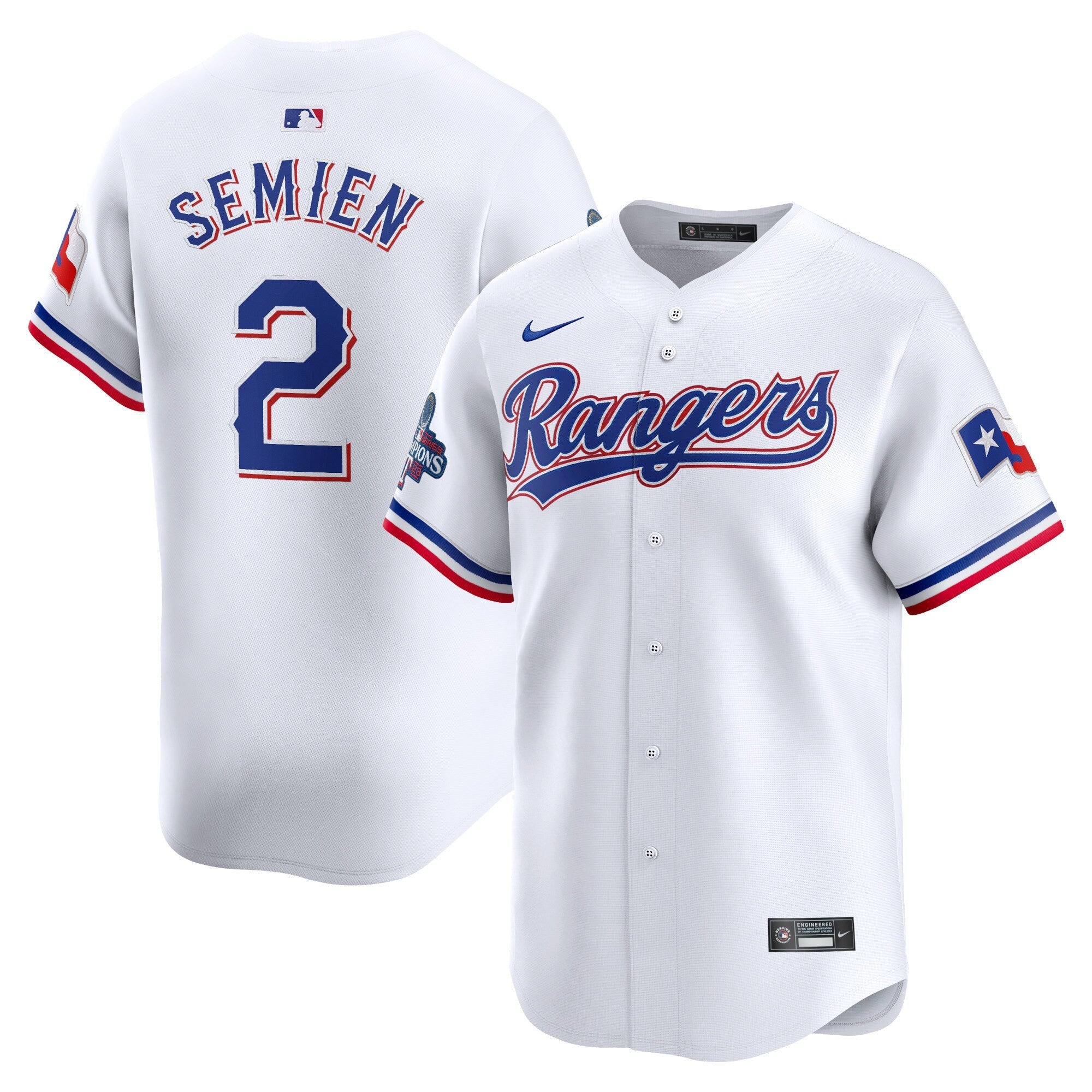 Texas Home 2023 World Series Champions Limited Jersey – White
