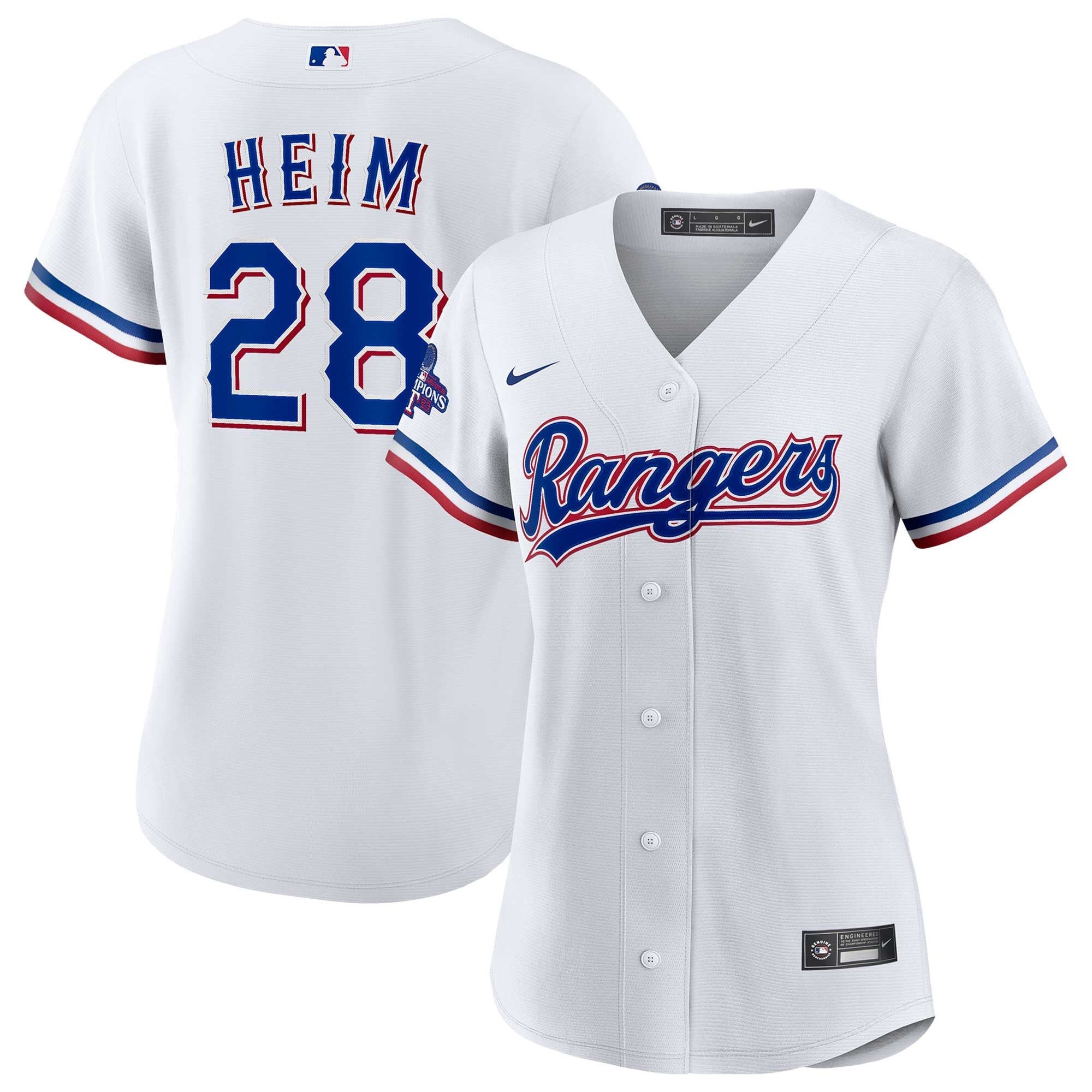 Texas Home 2023 World Series Champions Limited Jersey – White