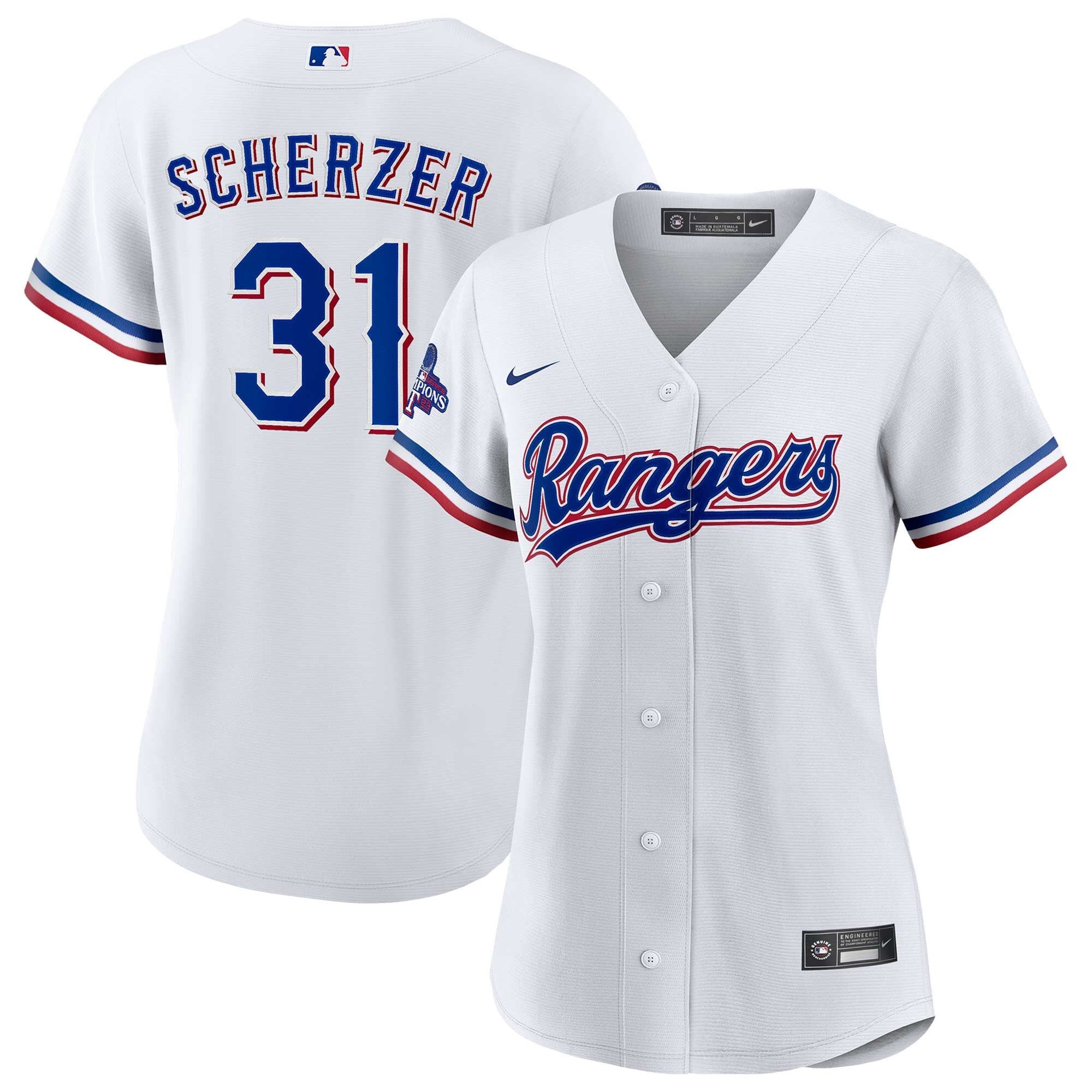 Texas Home 2023 World Series Champions Limited Jersey – White
