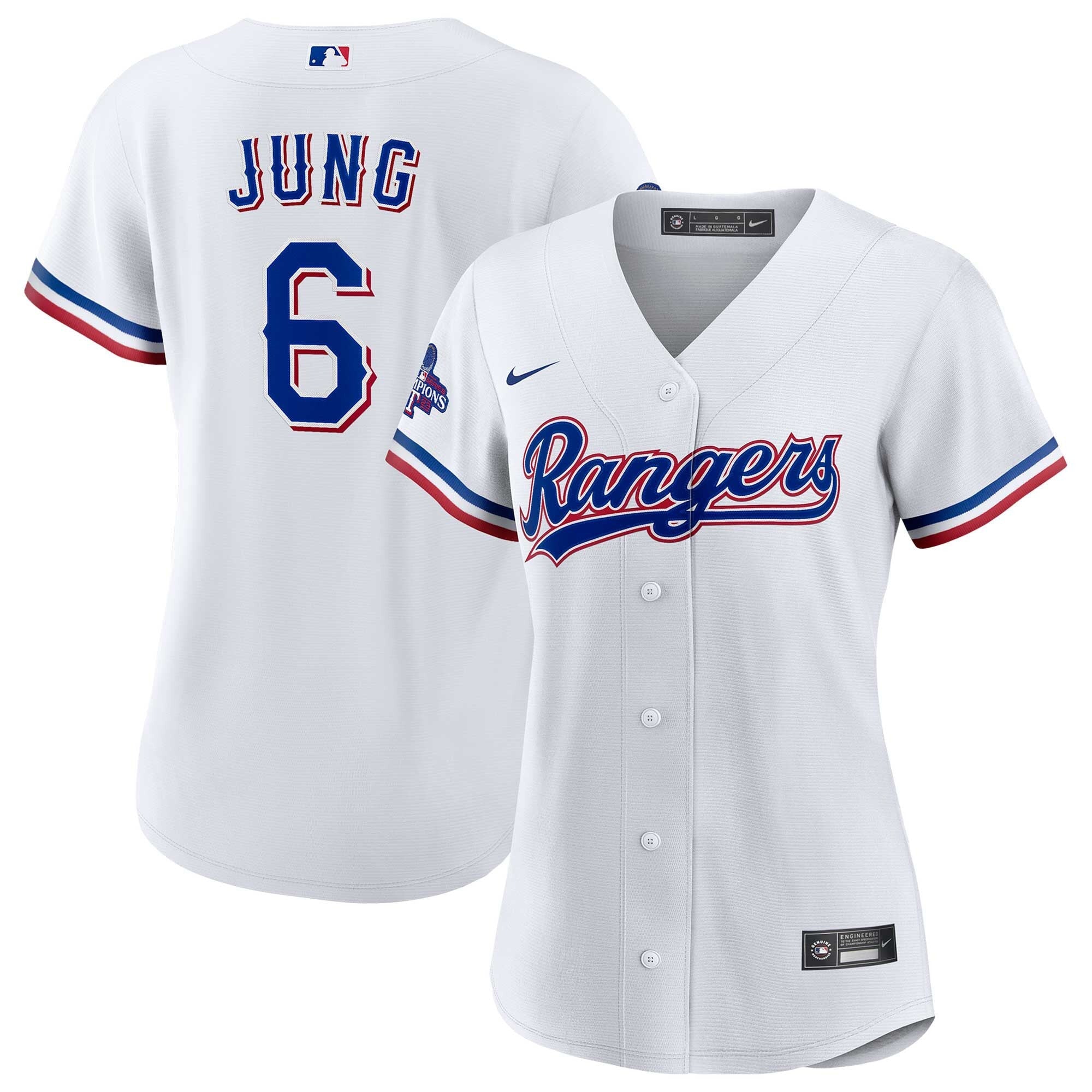 Texas Home 2023 World Series Champions Limited Jersey – White
