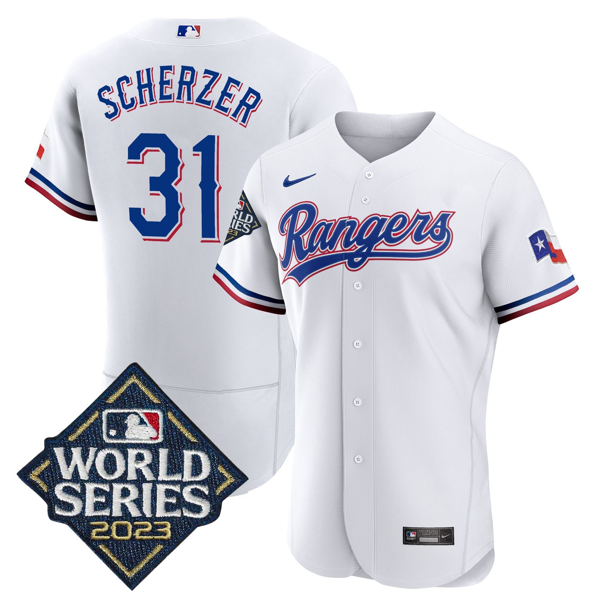Men’s Texas 2023 World Series Flex Base Jersey V1