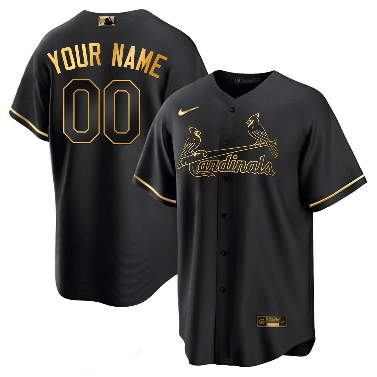 St. Louis Black Gold Custom Jersey
