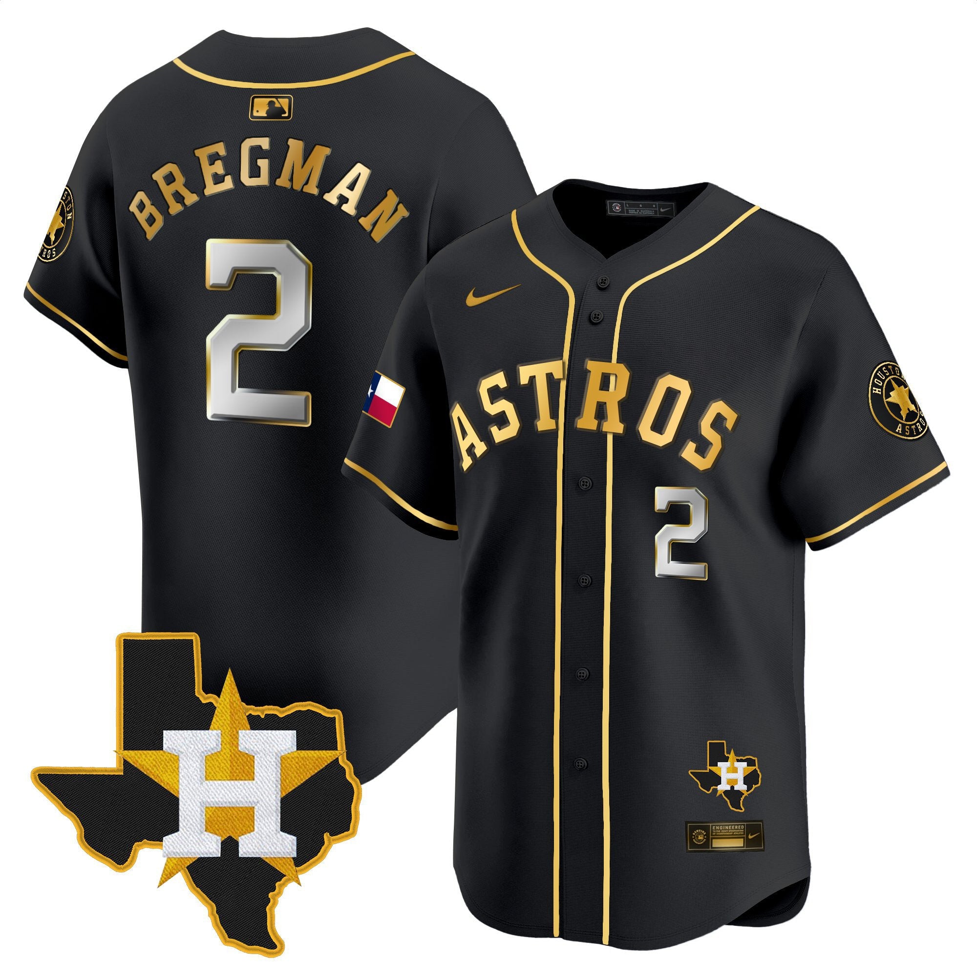 Men’s Houston Texas Patch Vapor Premier Limited Jersey