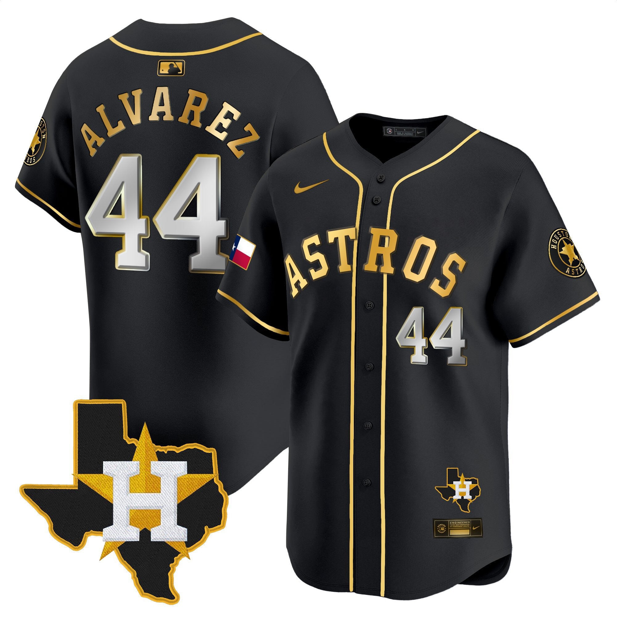 Men’s Houston Texas Patch Vapor Premier Limited Jersey