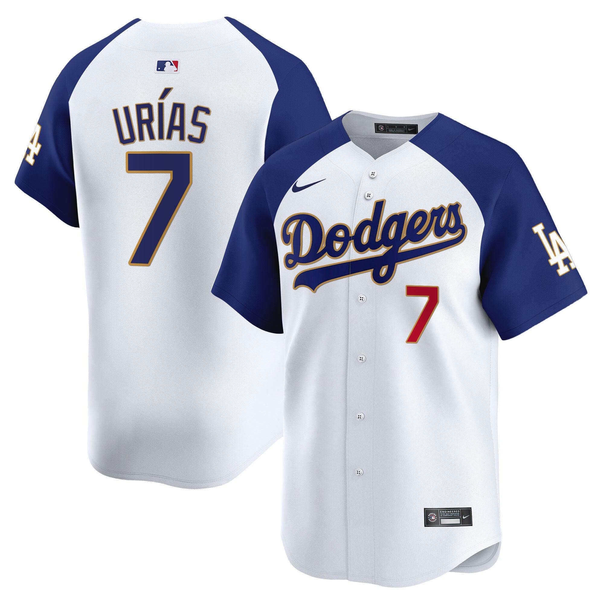 Men’s Los Angeles Gold Trim Vapor Premier Limited Jersey