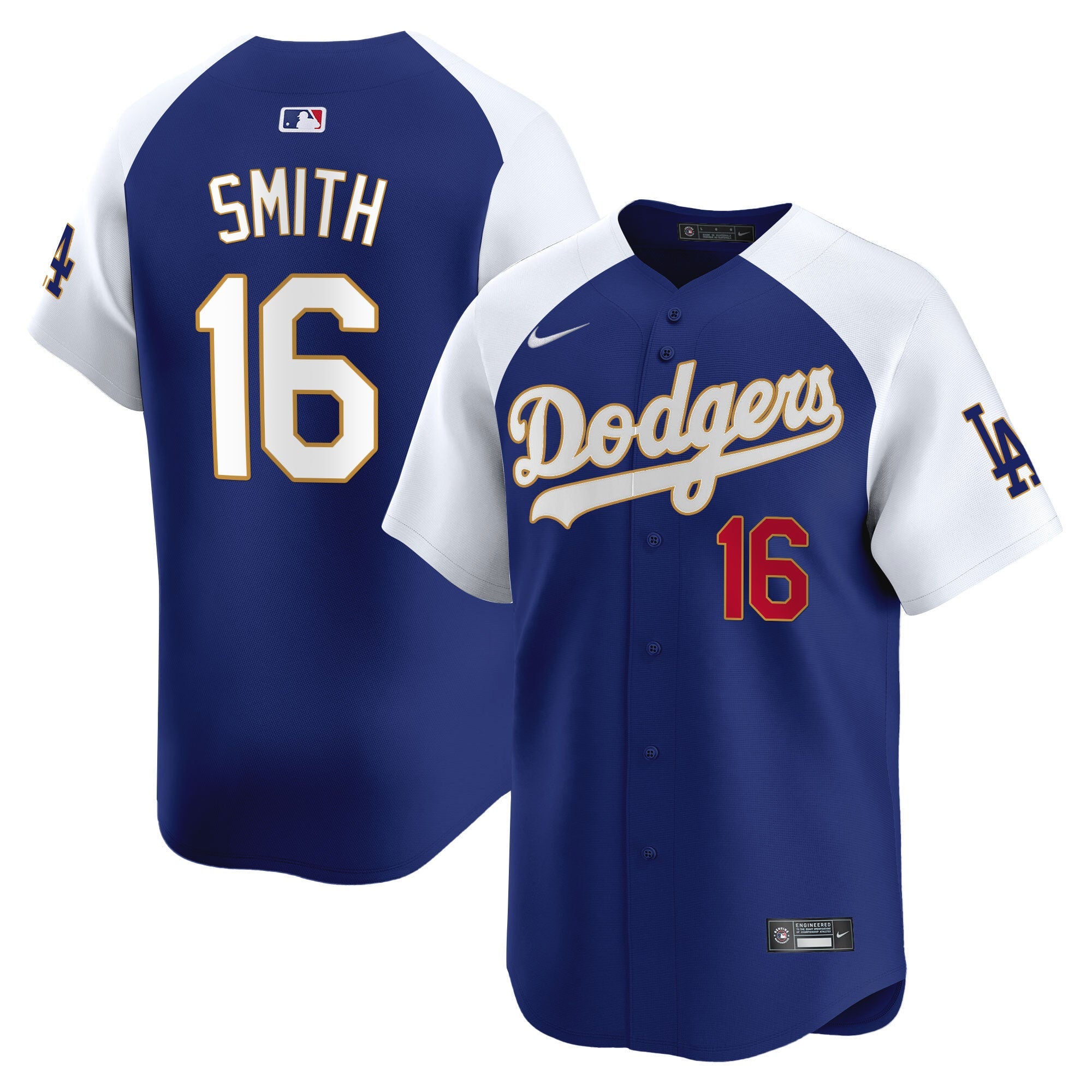 Men’s Los Angeles Gold Trim Vapor Premier Limited Jersey